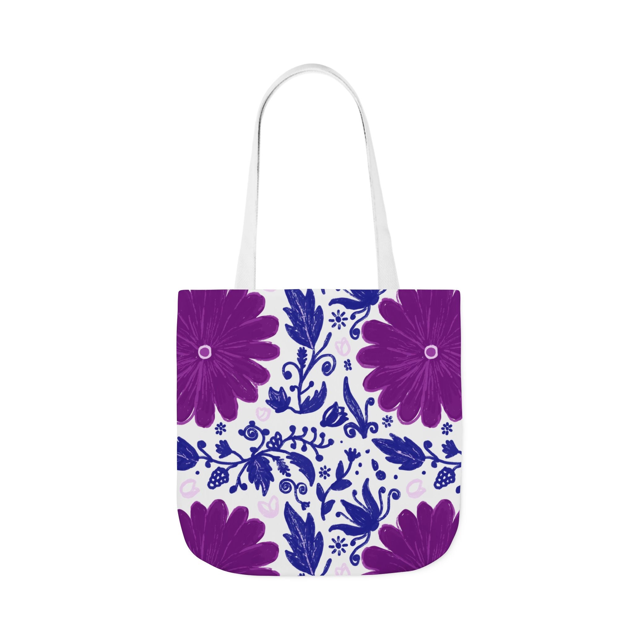 Buta Canvas Tote Bag – All-Over Print, 5 Strap Colours