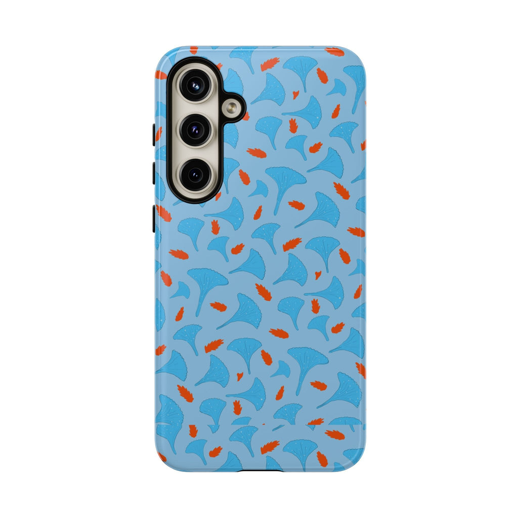 Blue Orange Odd Shape Themed Tough Cases Printify