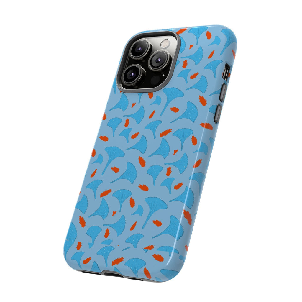 Blue Orange Odd Shape Themed Tough Cases Printify