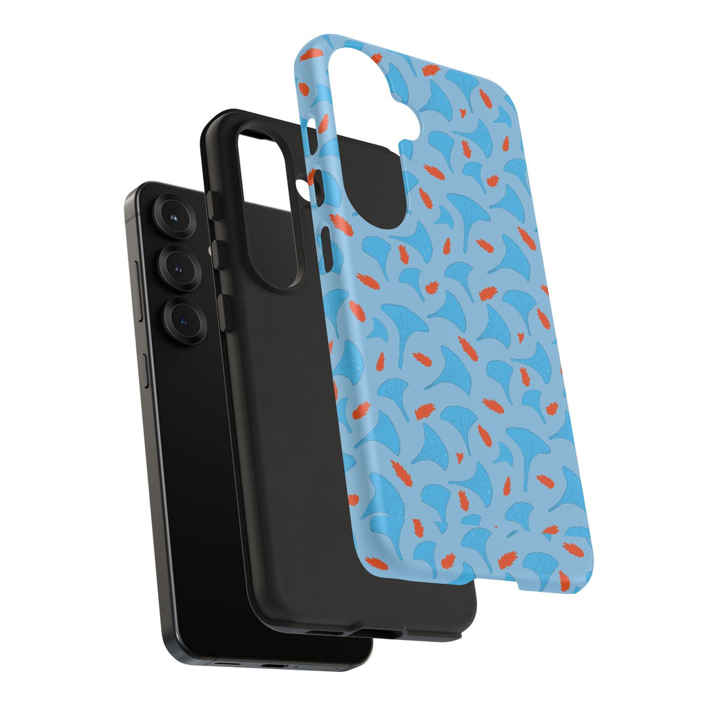Blue Orange Odd Shape Themed Tough Cases Printify