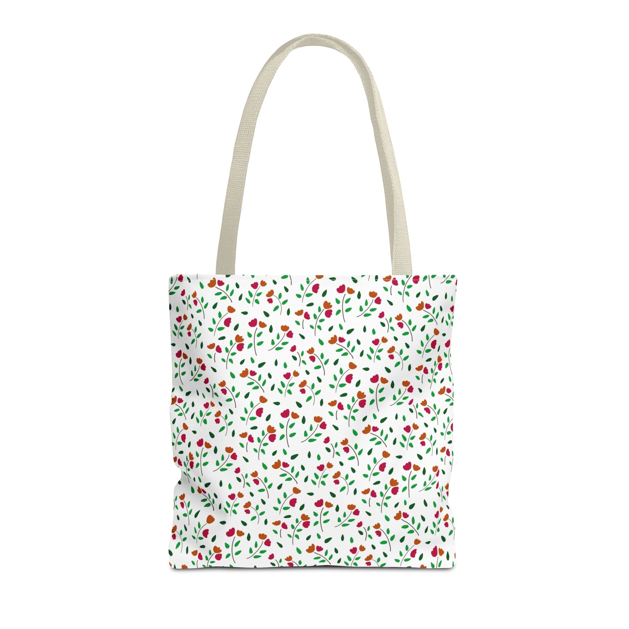 Mini Flora Hand Designed Prints Tote Bag (AOP) Printify