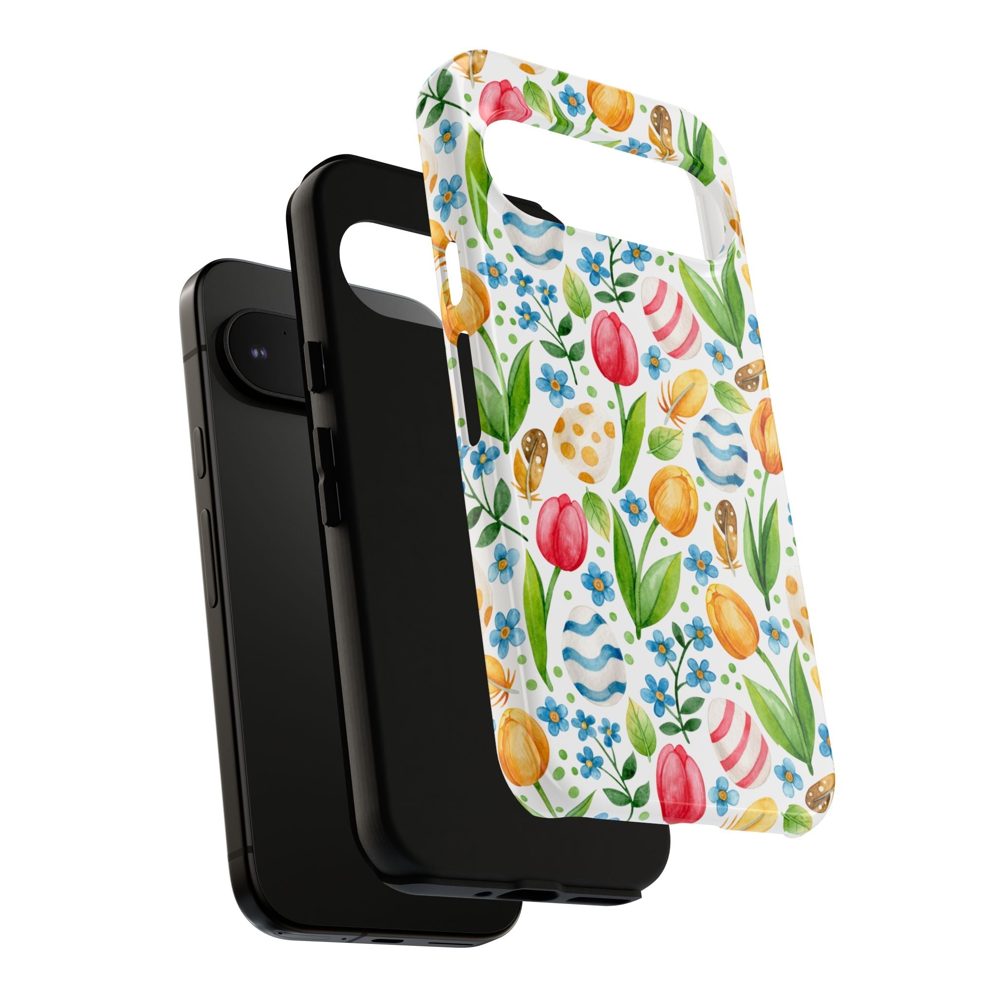 Cute Tulip Egg Theme Tough Cases Printify