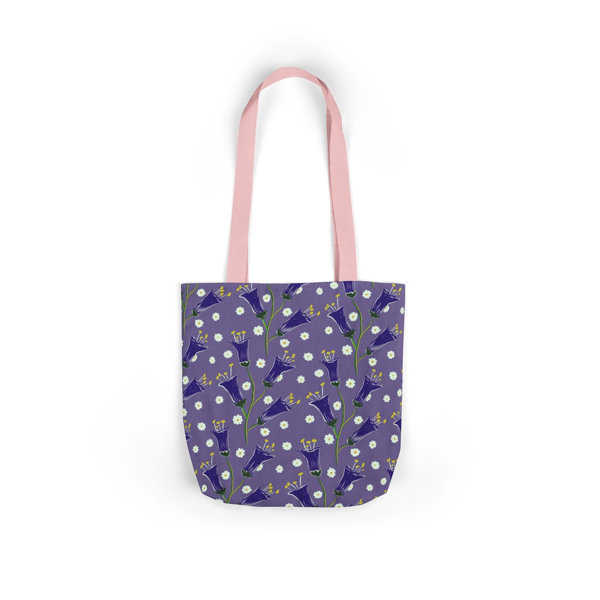 Lavender Canvas Tote Bag, 5-Color Straps Printify