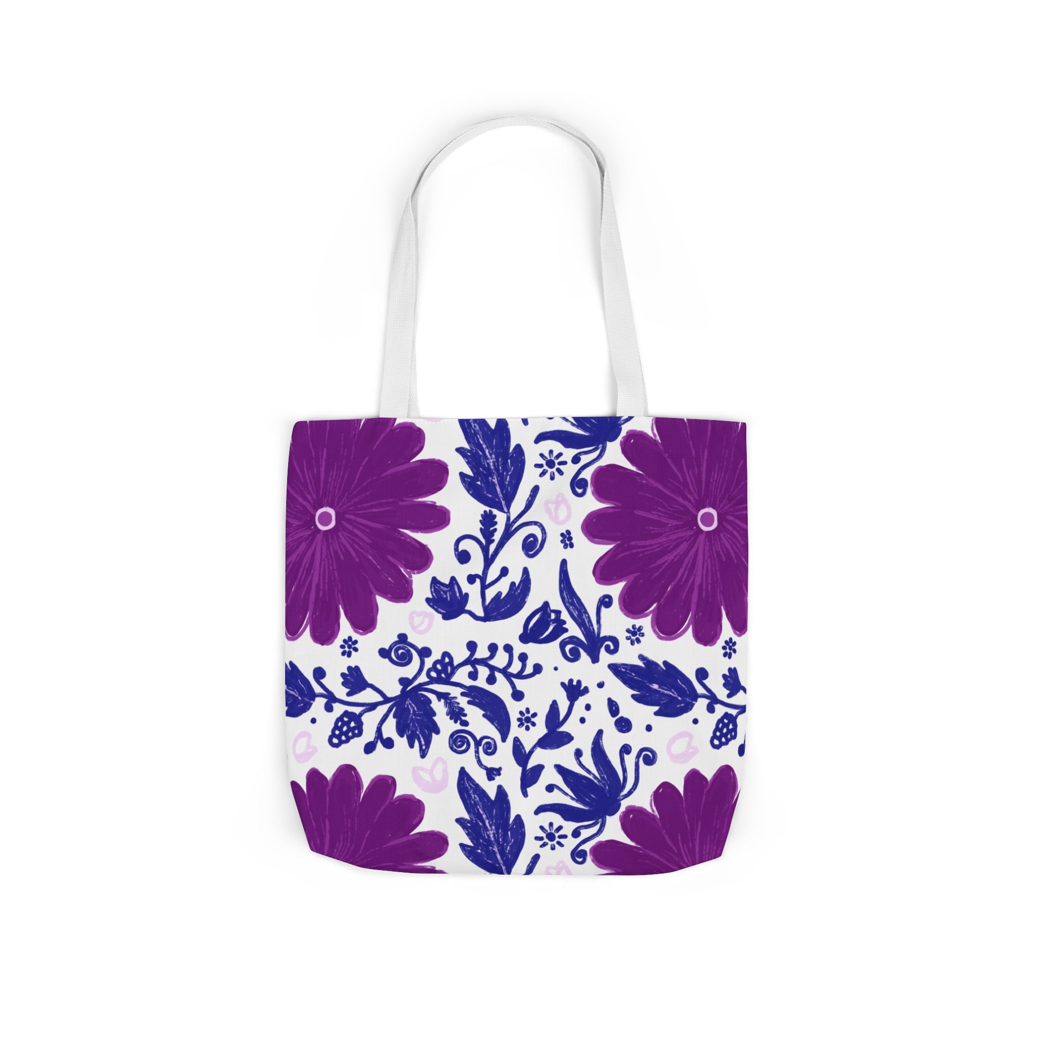 Buta Canvas Tote Bag – All-Over Print, 5 Strap Colours