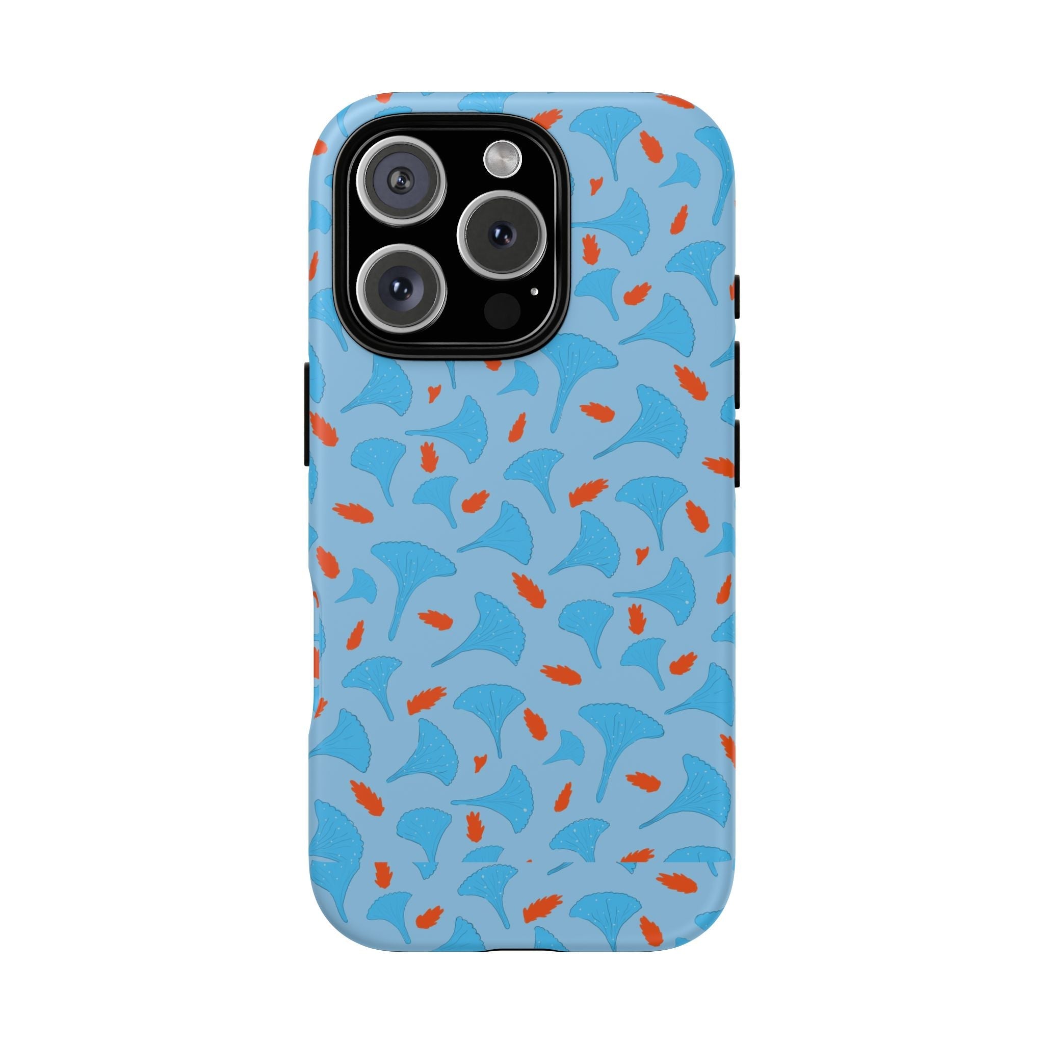 Blue Orange Odd Shape Themed Tough Cases Printify