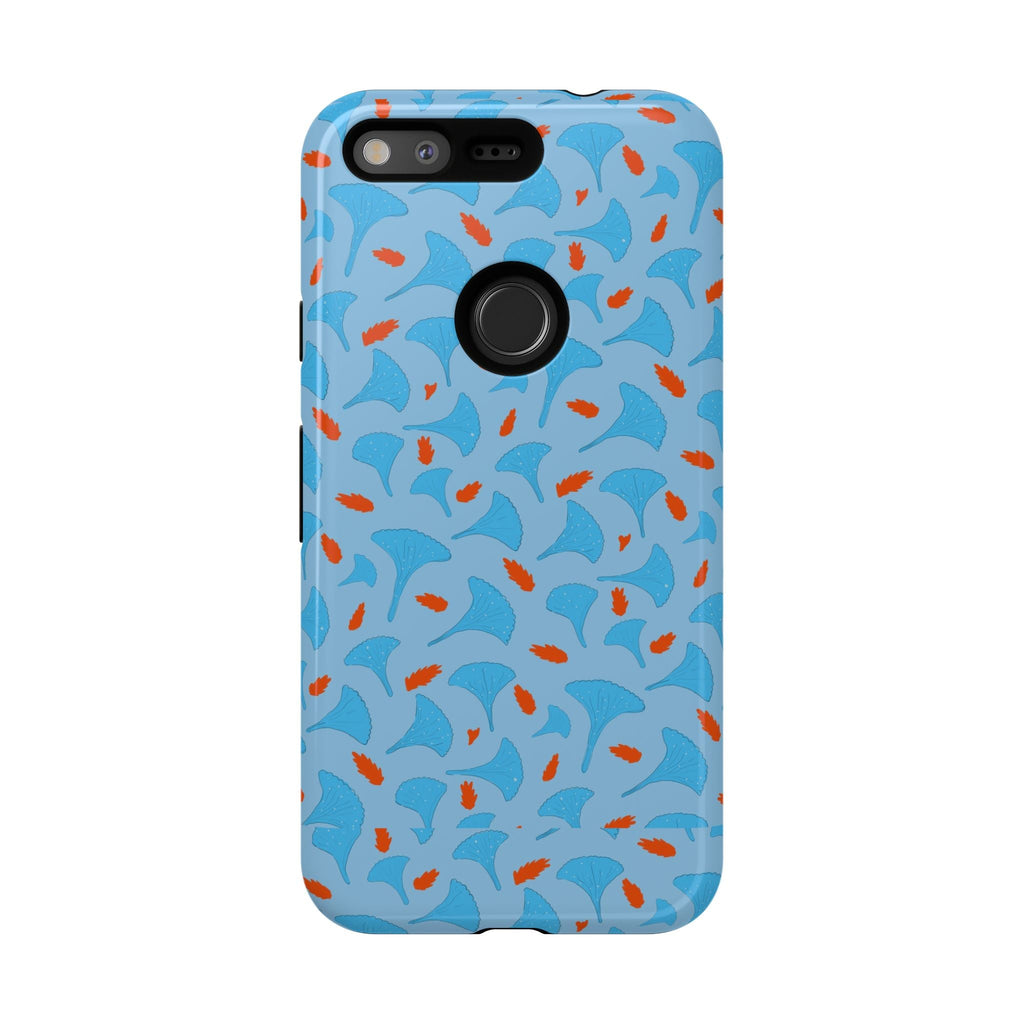 Blue Orange Odd Shape Themed Tough Cases Printify