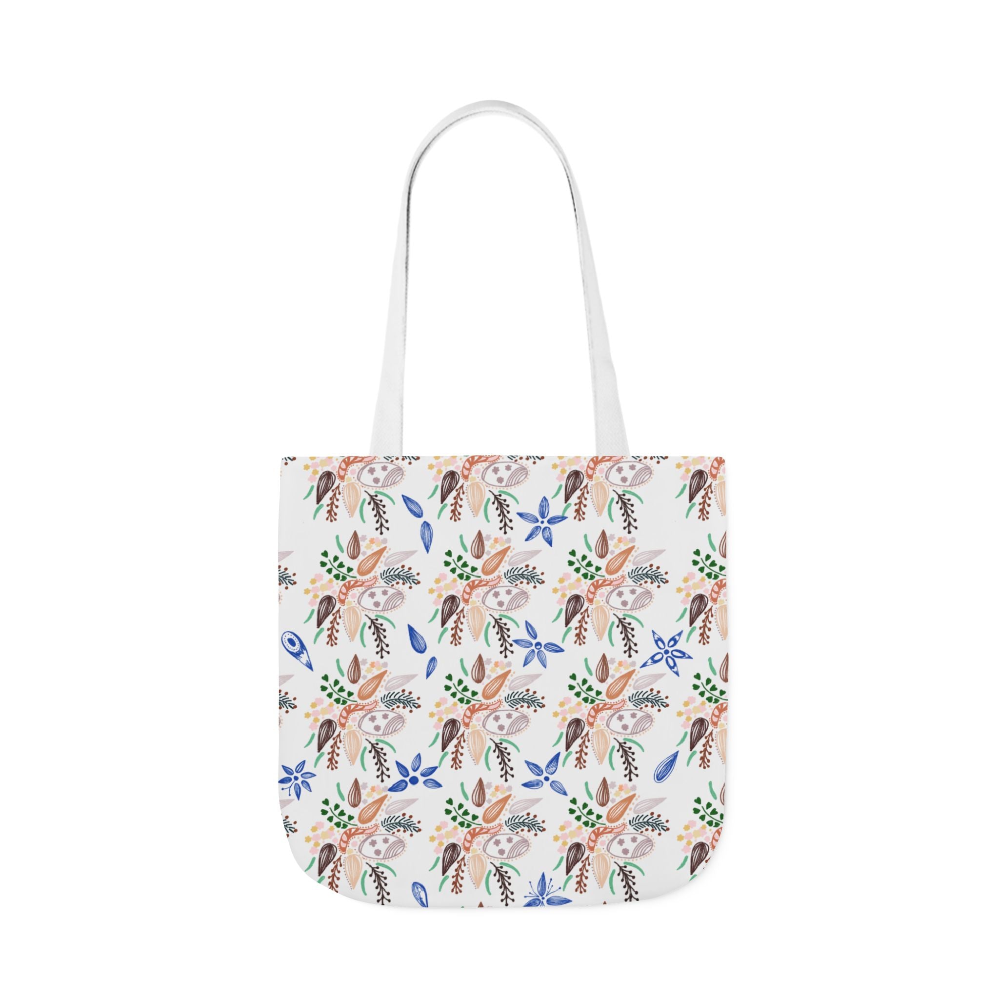 Baati Canvas Tote Bag – All-Over Print, 5 Strap Colours