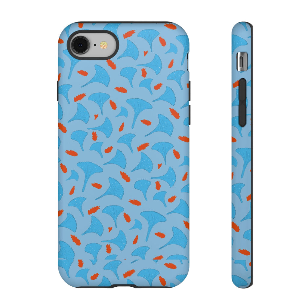 Blue Orange Odd Shape Themed Tough Cases Printify