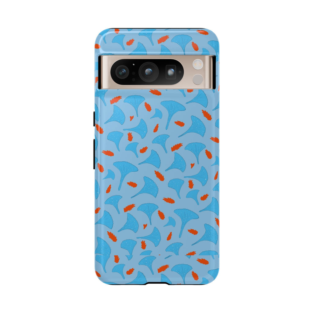 Blue Orange Odd Shape Themed Tough Cases Printify