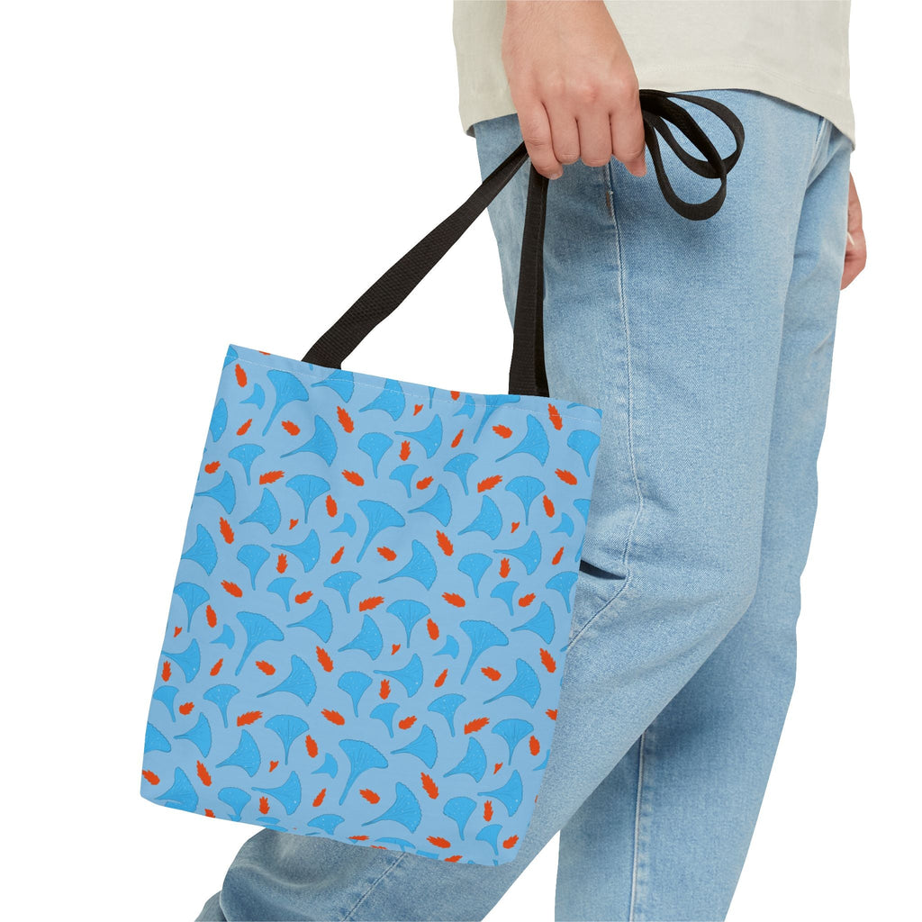 Blue Orange Breeze Original Art Tote Bag (AOP) Printify