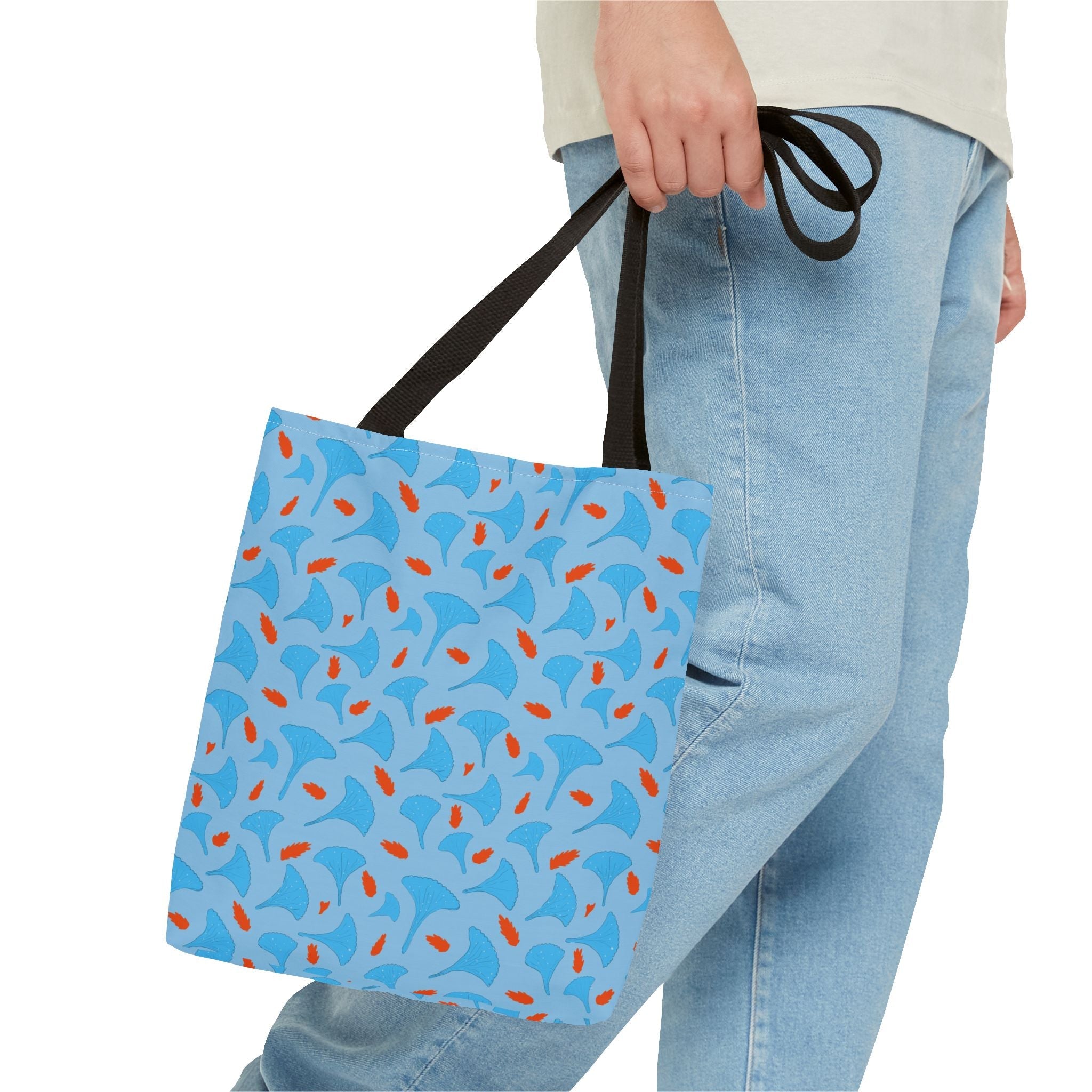 Blue Orange Breeze Original Art Tote Bag (AOP) Printify