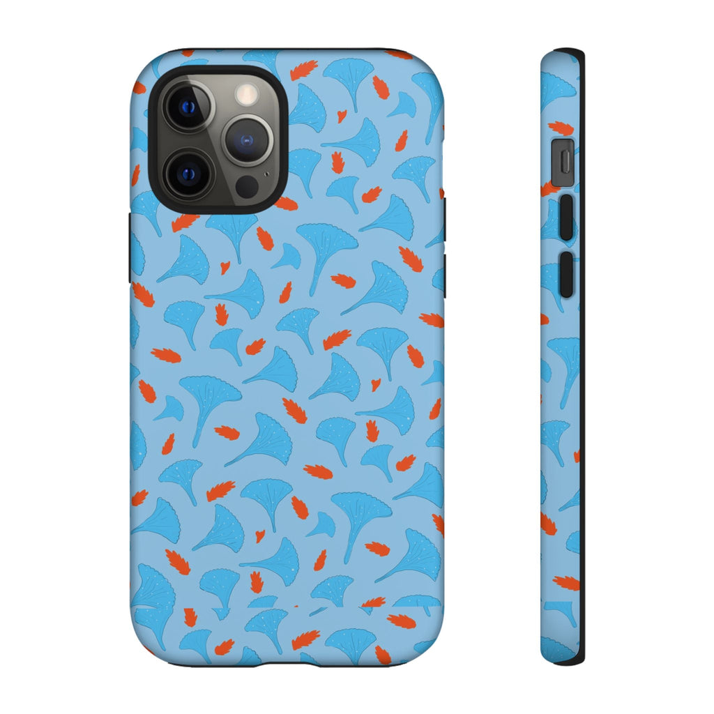Blue Orange Odd Shape Themed Tough Cases Printify