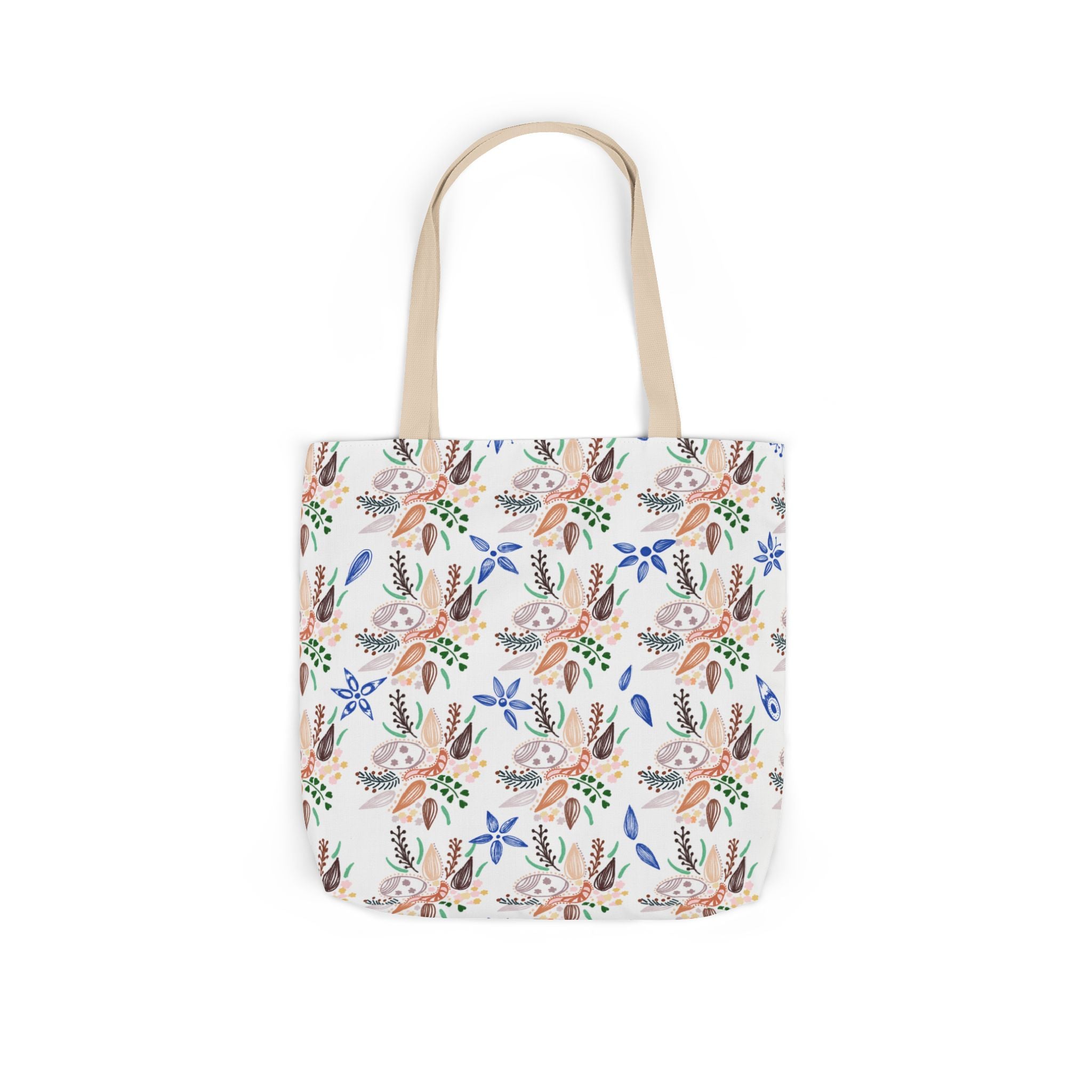 Baati Canvas Tote Bag – All-Over Print, 5 Strap Colours