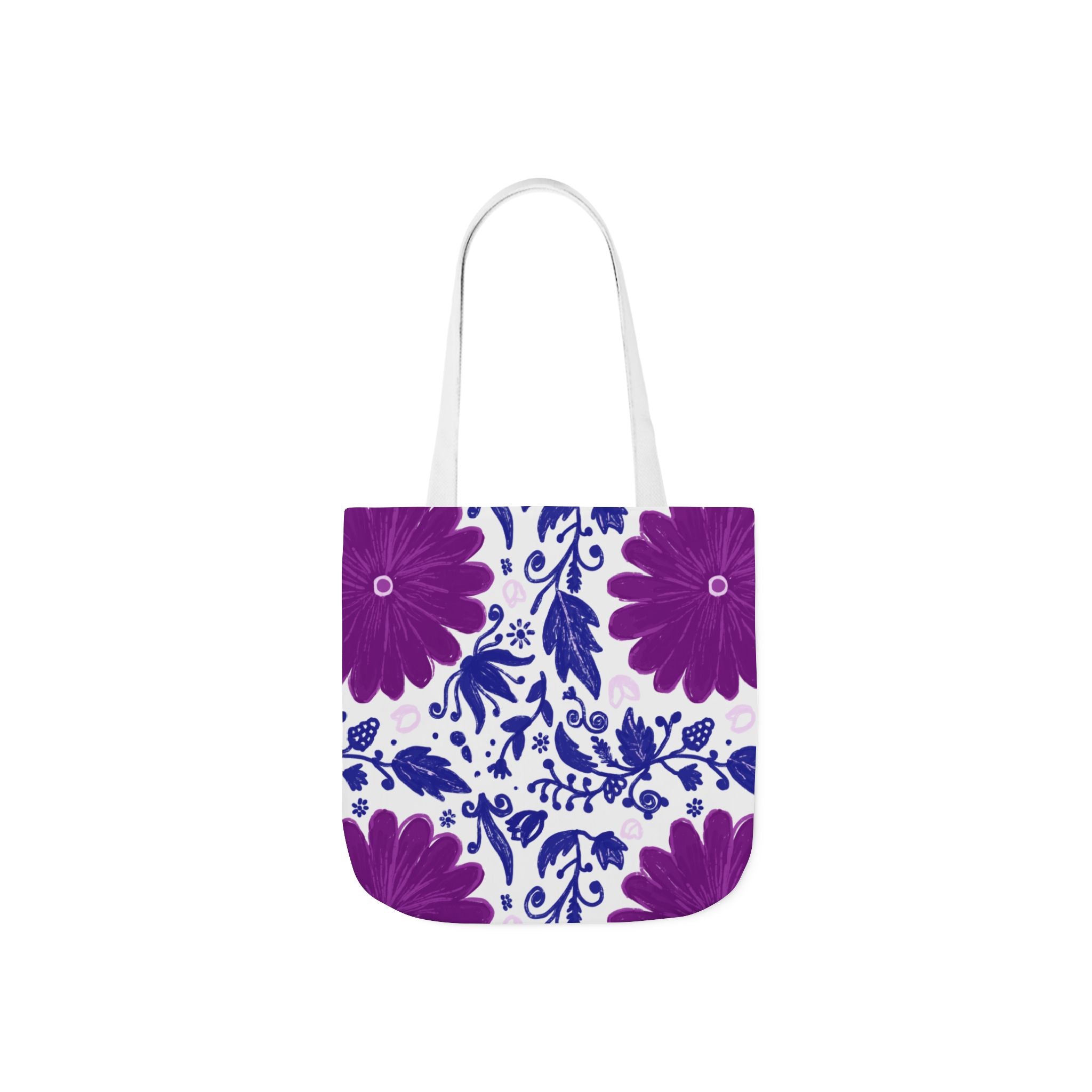Buta Canvas Tote Bag – All-Over Print, 5 Strap Colours