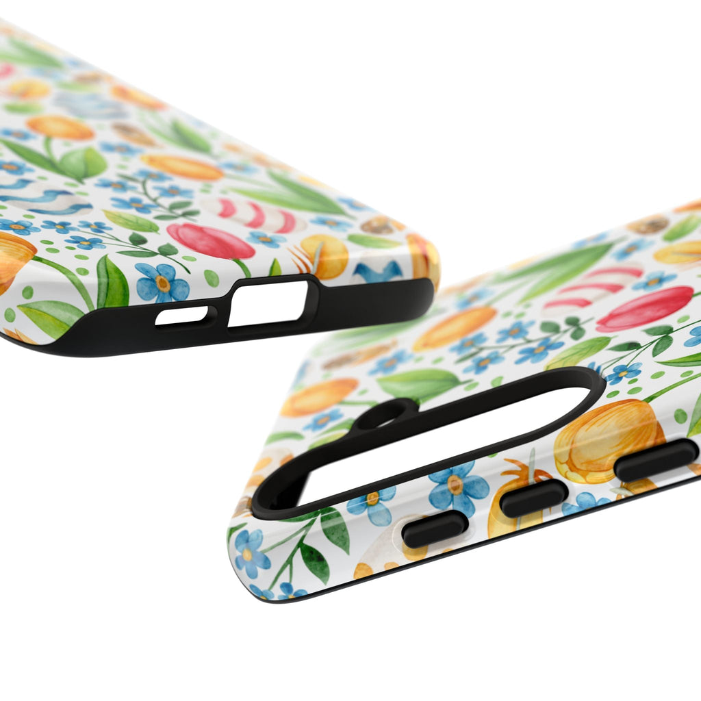 Cute Tulip Egg Theme Tough Cases Printify