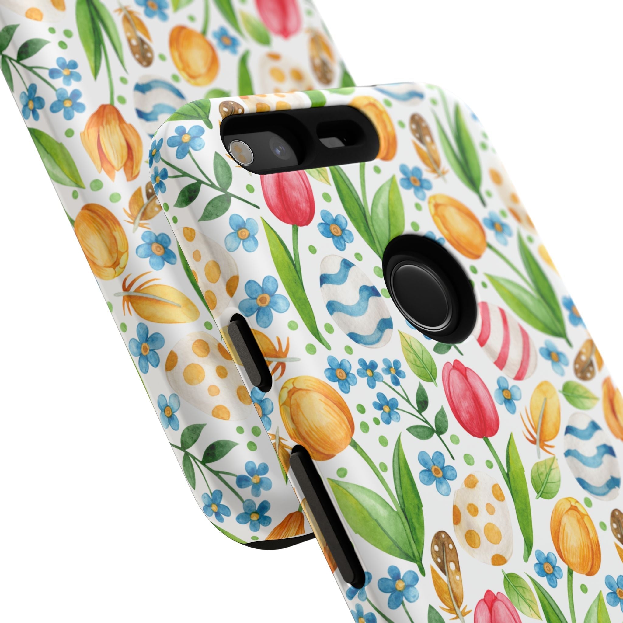 Cute Tulip Egg Theme Tough Cases Printify