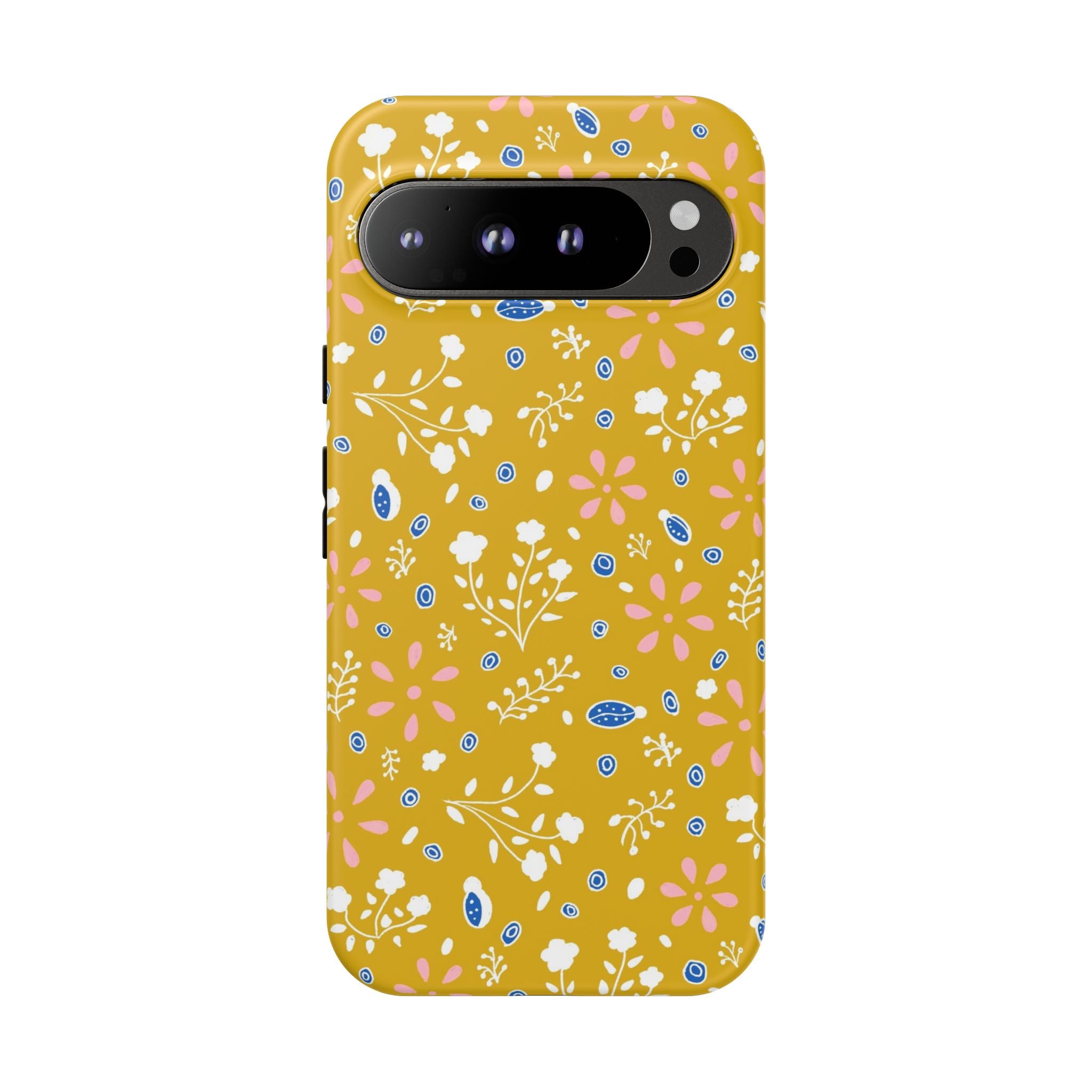 Golden Yellow Botanic Tough Cases