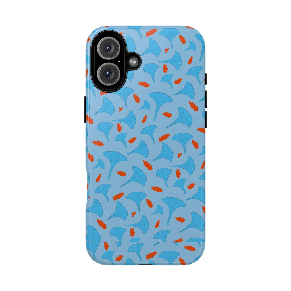 Blue Orange Odd Shape Themed Tough Cases Printify