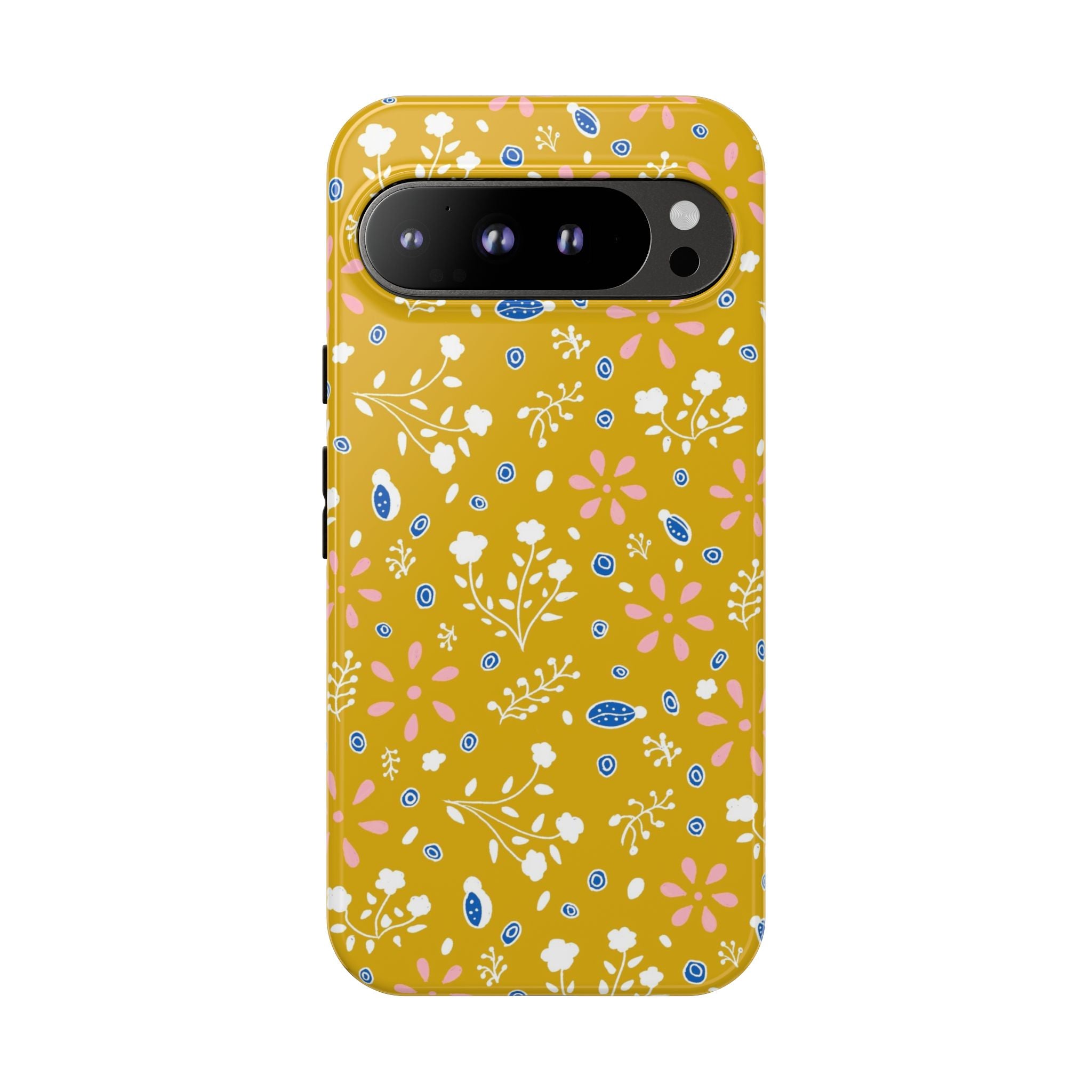 Golden Yellow Botanic Tough Cases