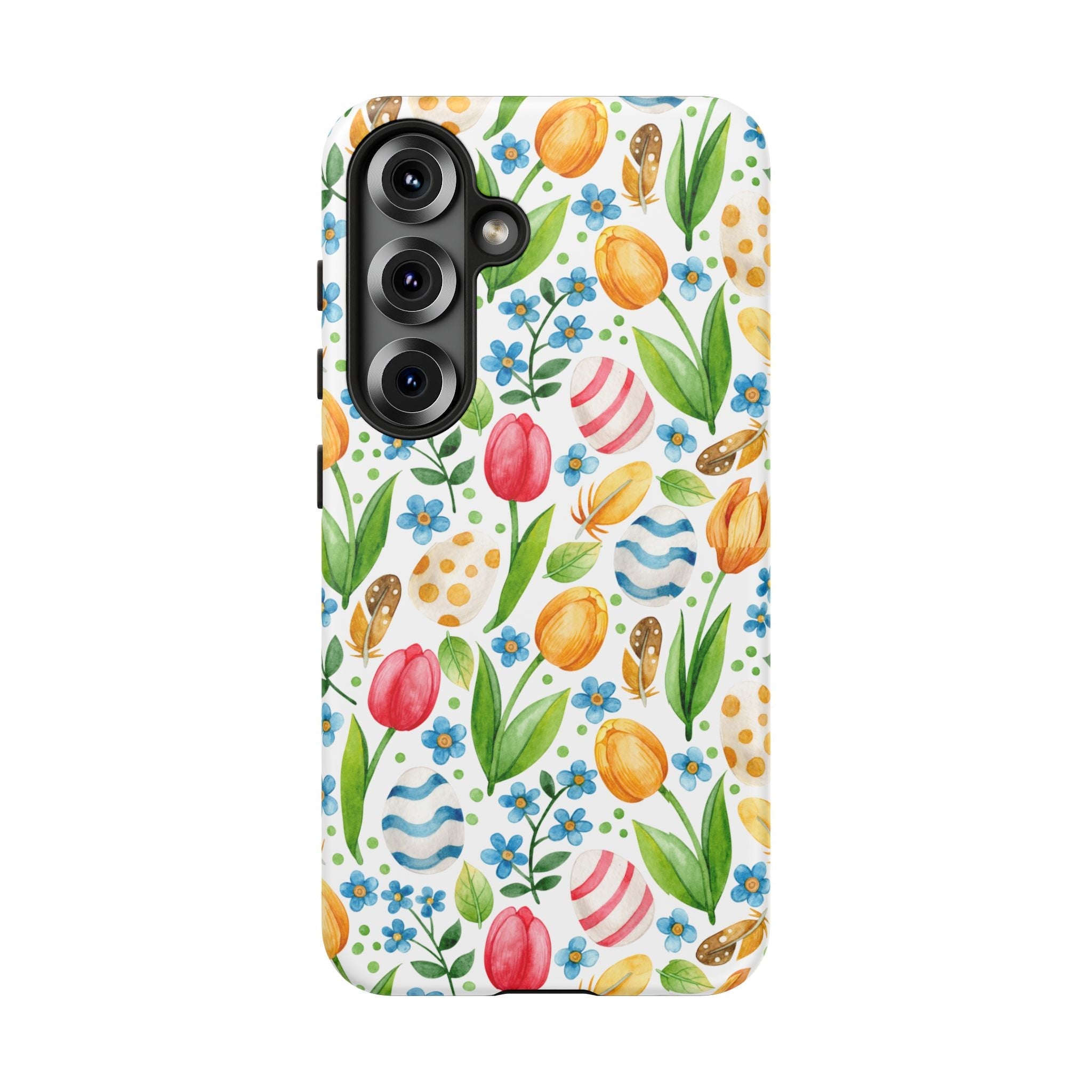 Cute Tulip Egg Theme Tough Cases Printify