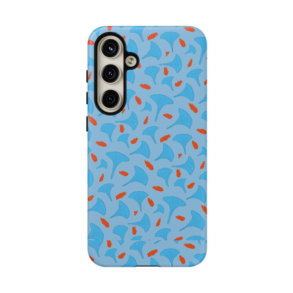 Blue Orange Odd Shape Themed Tough Cases Printify