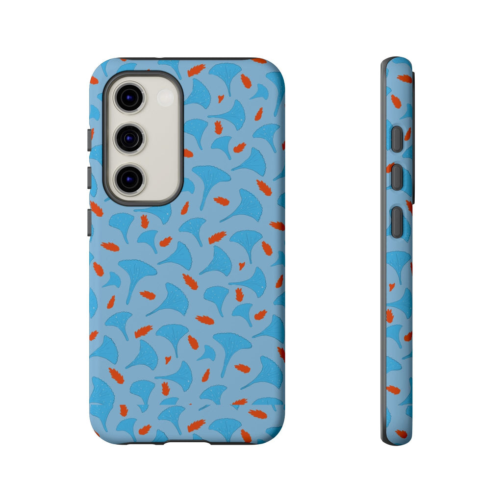 Blue Orange Odd Shape Themed Tough Cases Printify