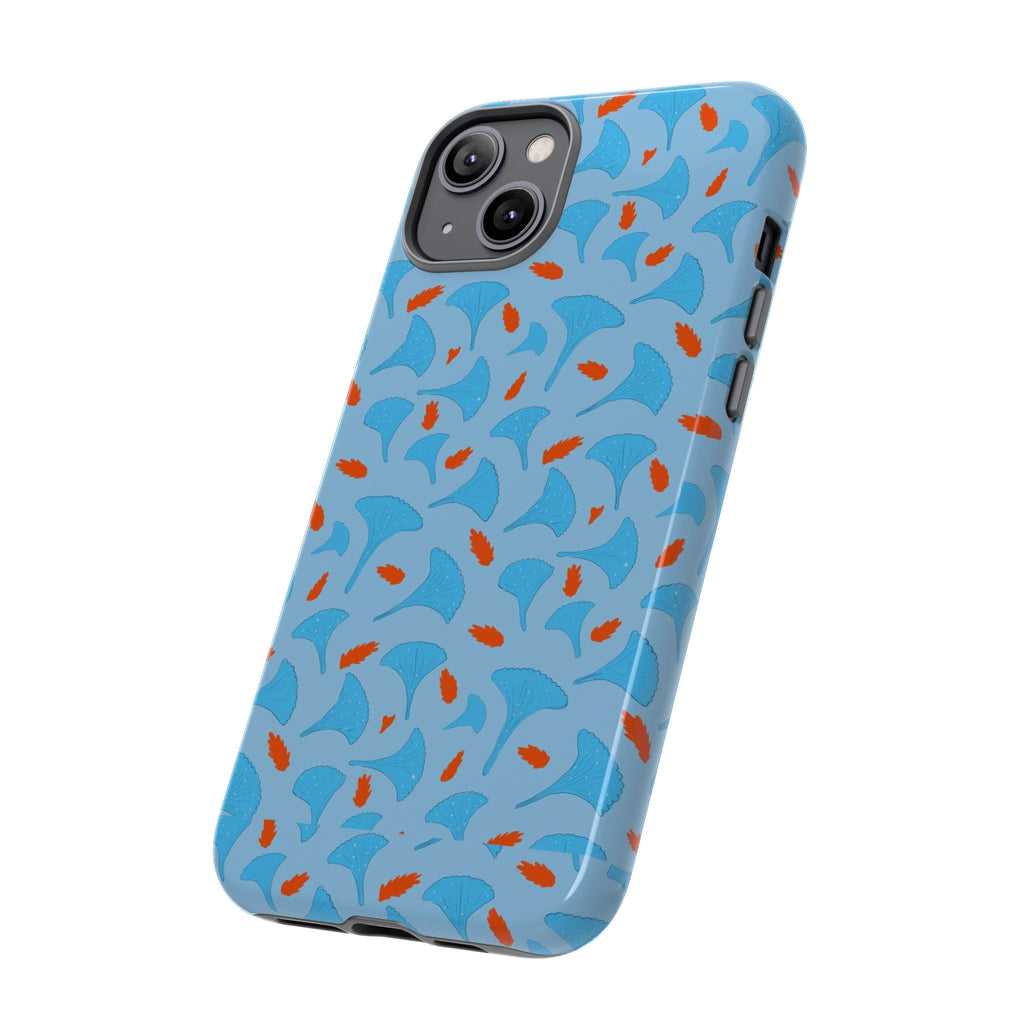 Blue Orange Odd Shape Themed Tough Cases Printify