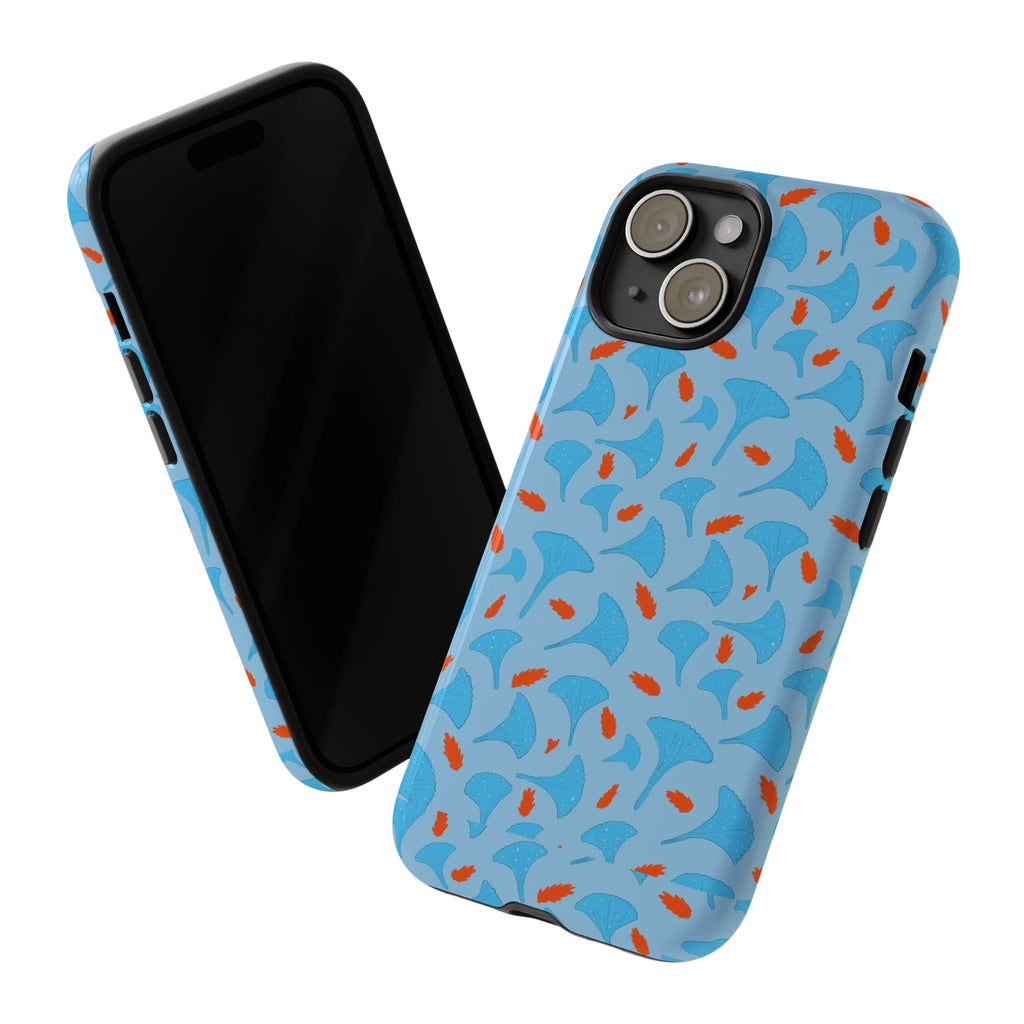 Blue Orange Odd Shape Themed Tough Cases Printify