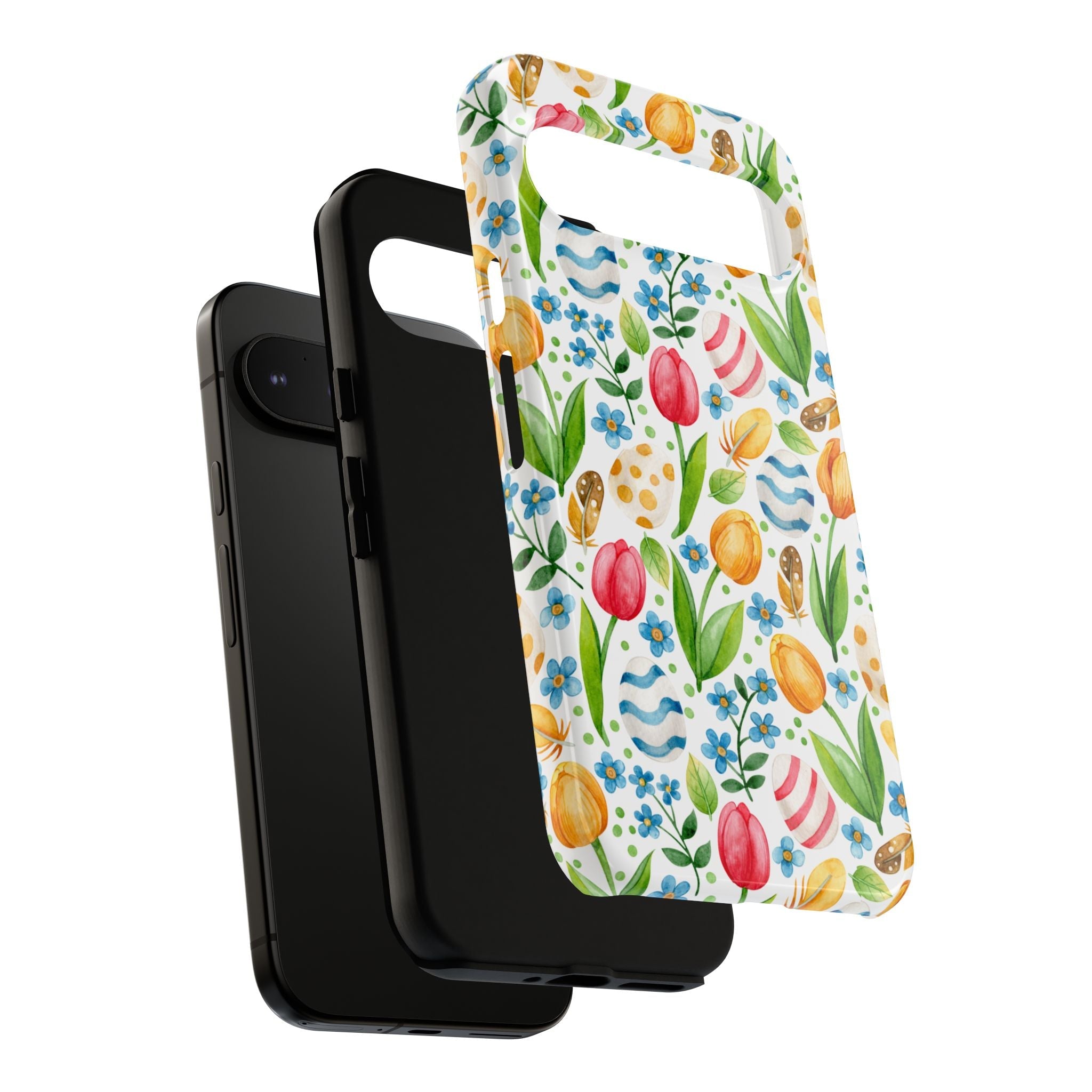 Cute Tulip Egg Theme Tough Cases Printify