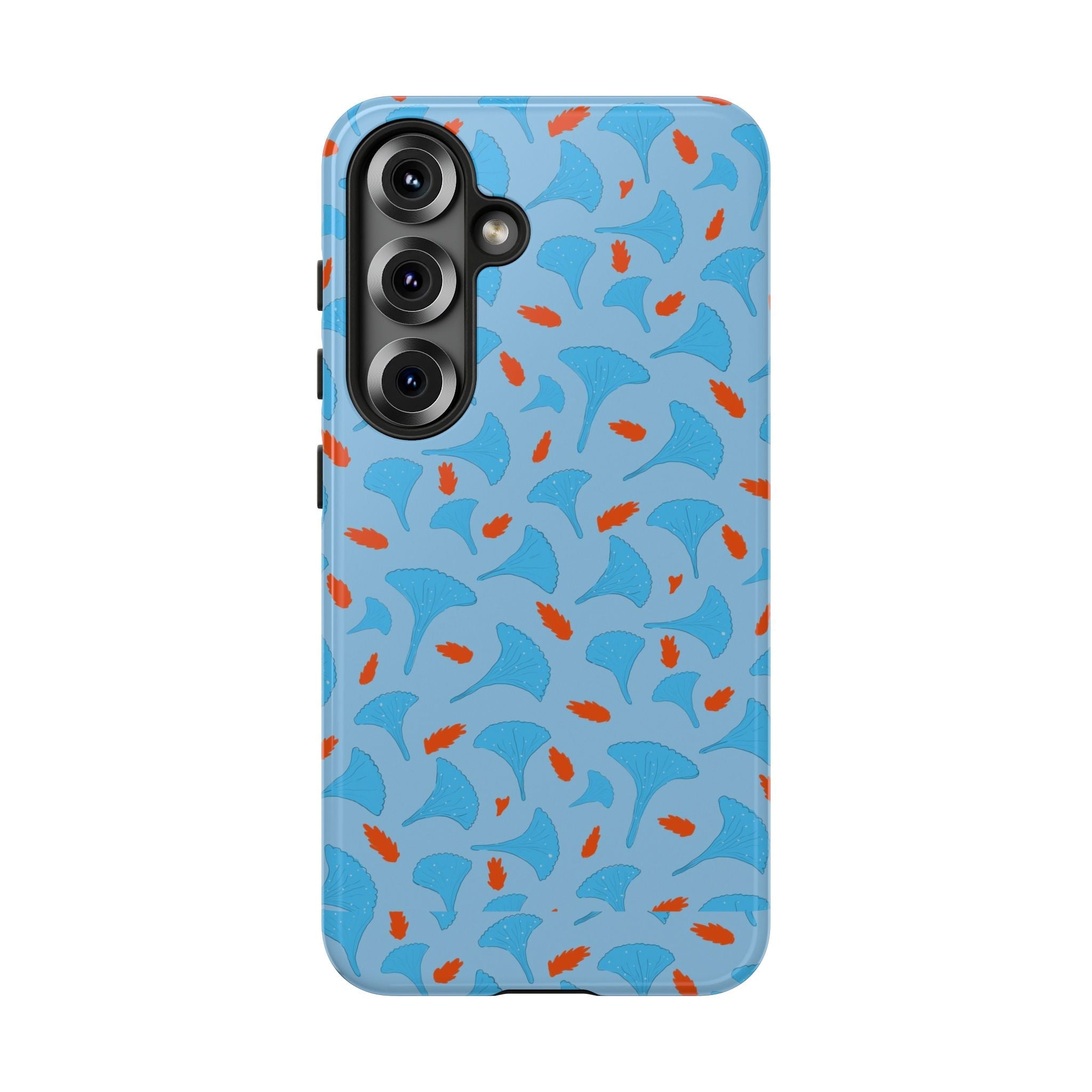 Blue Orange Odd Shape Themed Tough Cases Printify