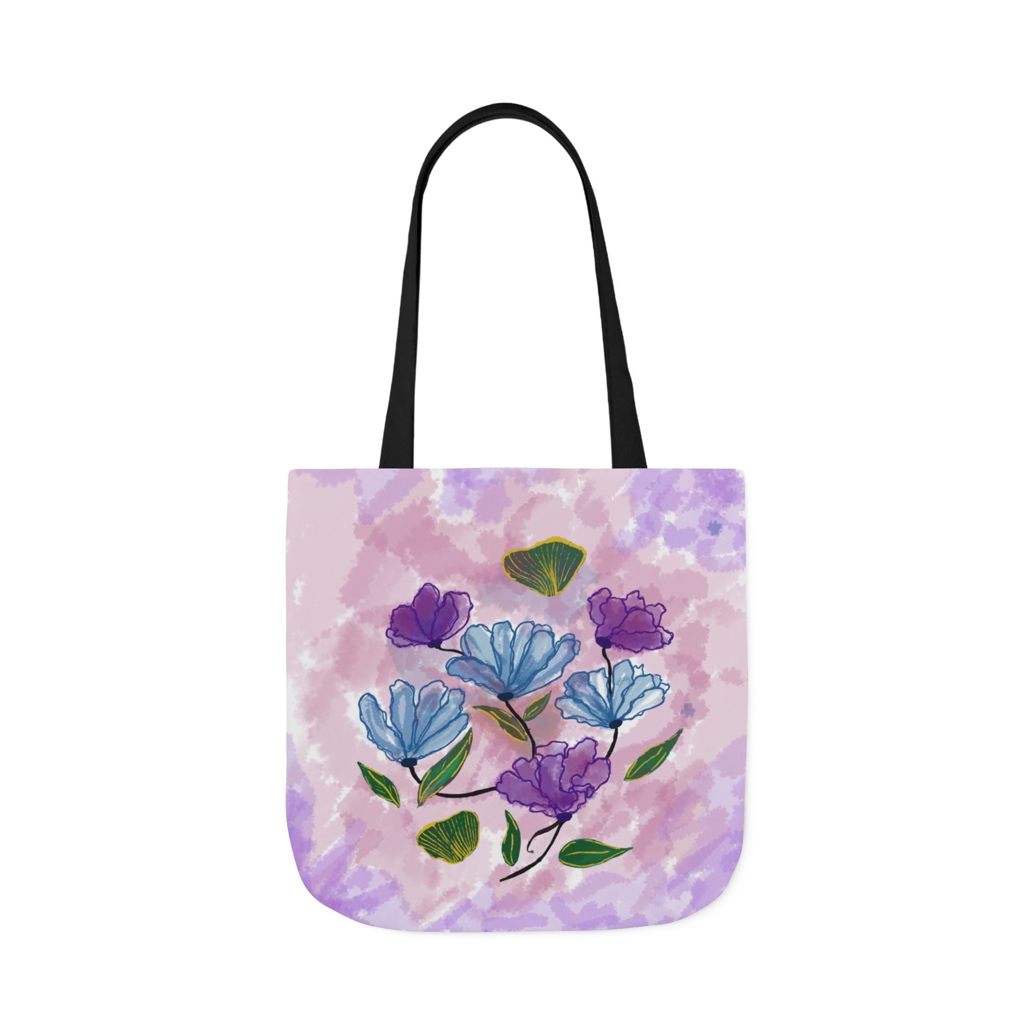 Wild Botanic Water Colour Hand Designed Canvas Tote Bag Printify