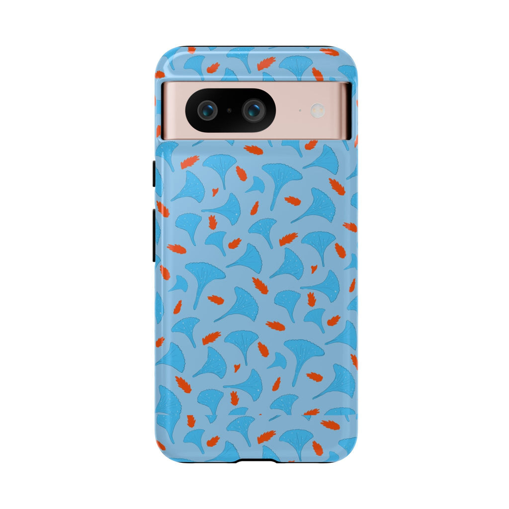 Blue Orange Odd Shape Themed Tough Cases Printify