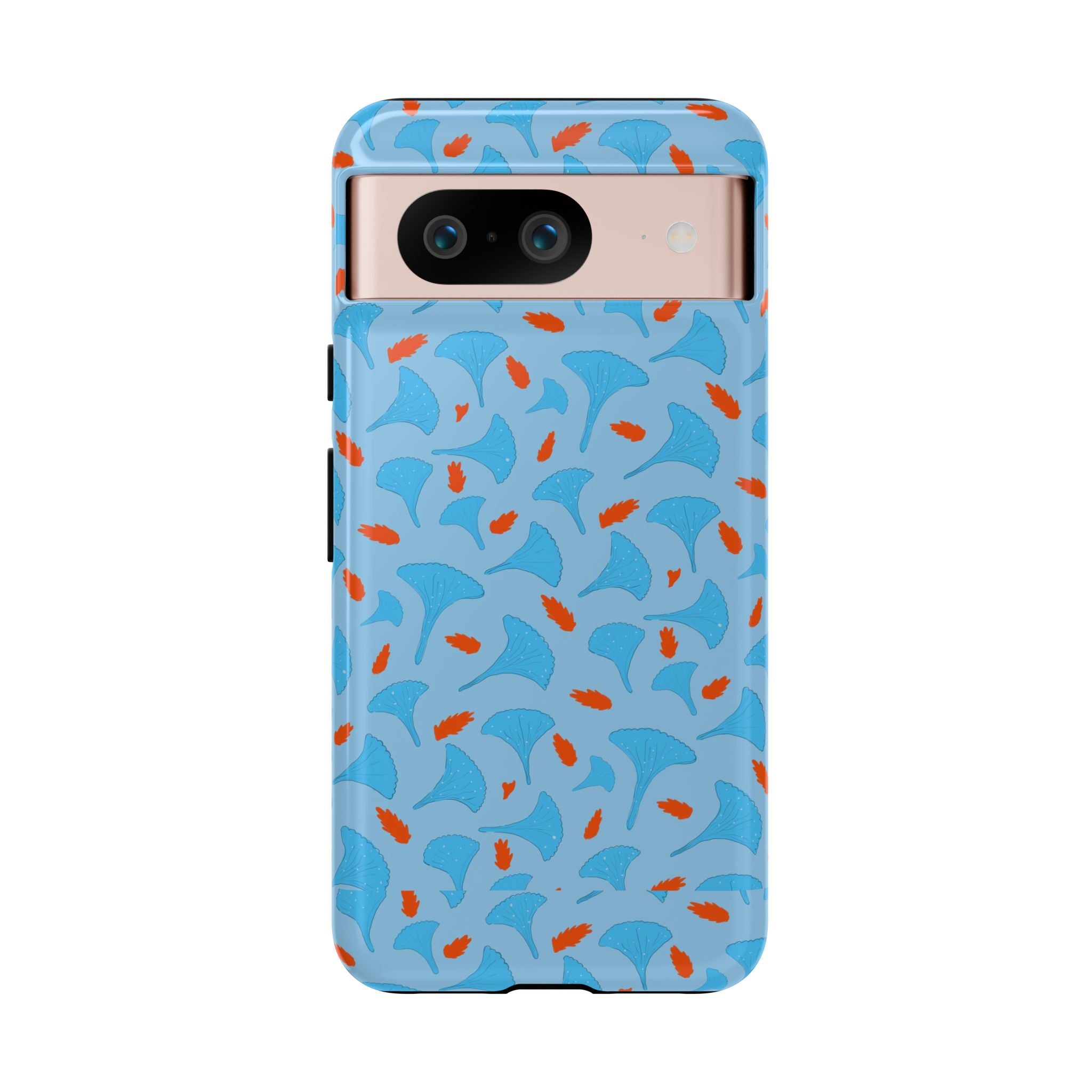 Blue Orange Odd Shape Themed Tough Cases Printify