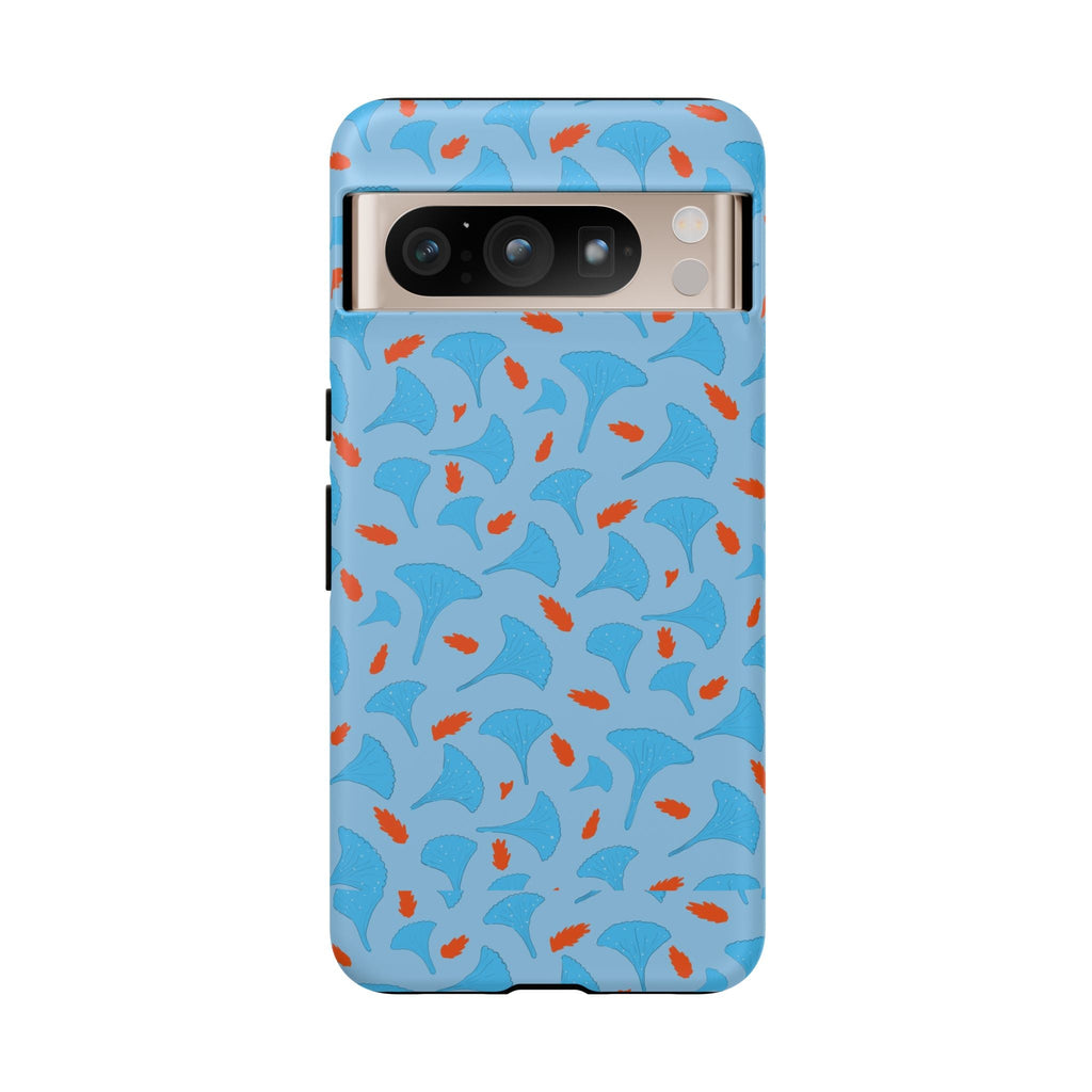 Blue Orange Odd Shape Themed Tough Cases Printify