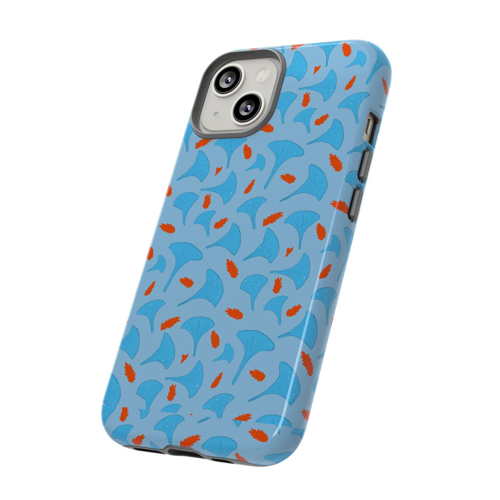 Blue Orange Odd Shape Themed Tough Cases Printify
