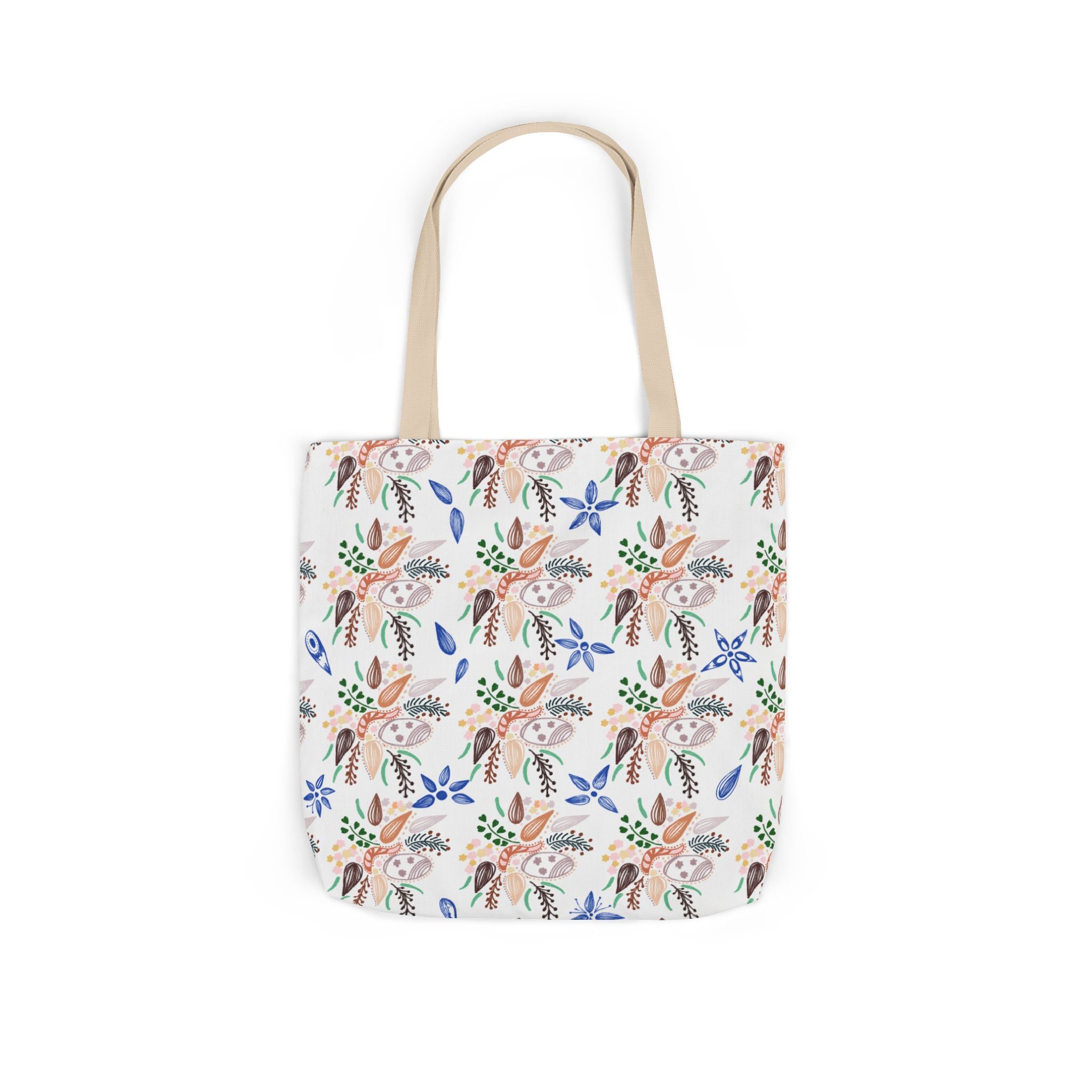 Baati Canvas Tote Bag – All-Over Print, 5 Strap Colours