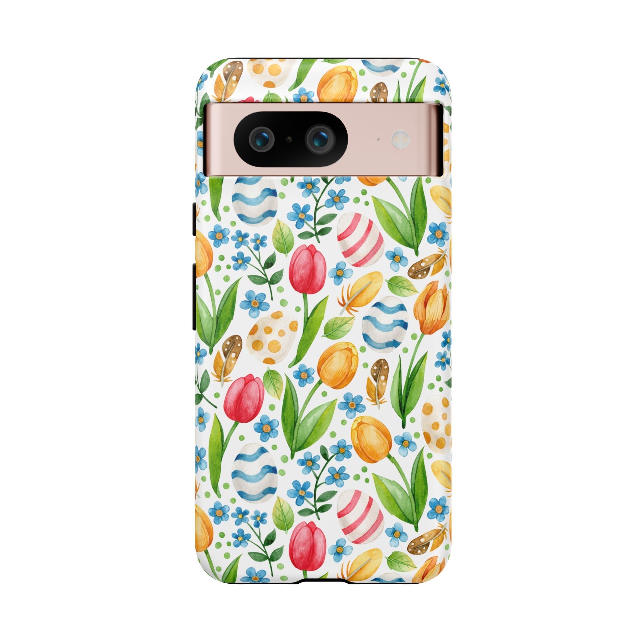 Cute Tulip Egg Theme Tough Cases Printify