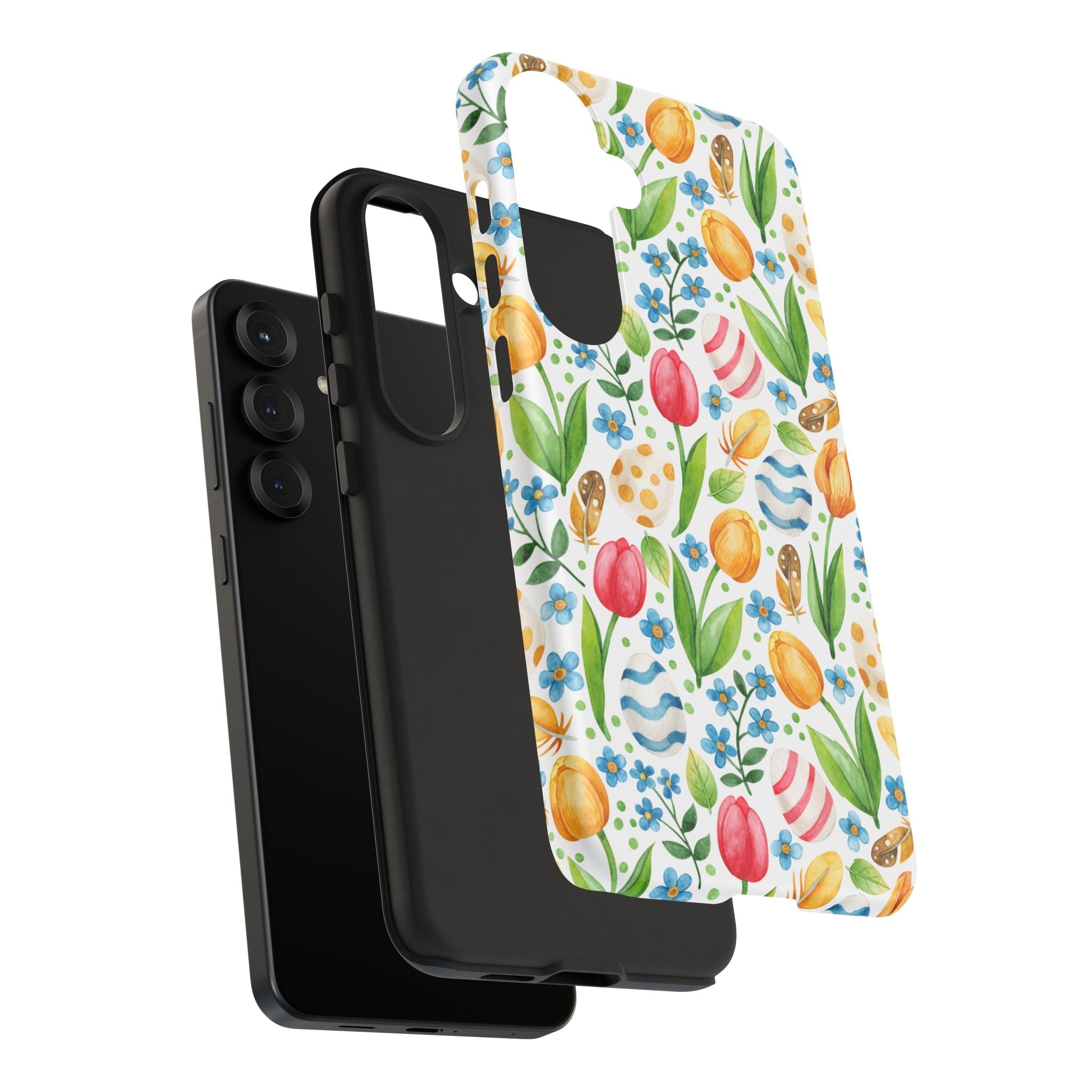 Cute Tulip Egg Theme Tough Cases Printify