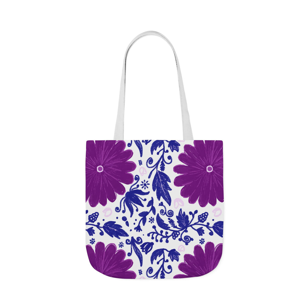 Buta Canvas Tote Bag – All-Over Print, 5 Strap Colours