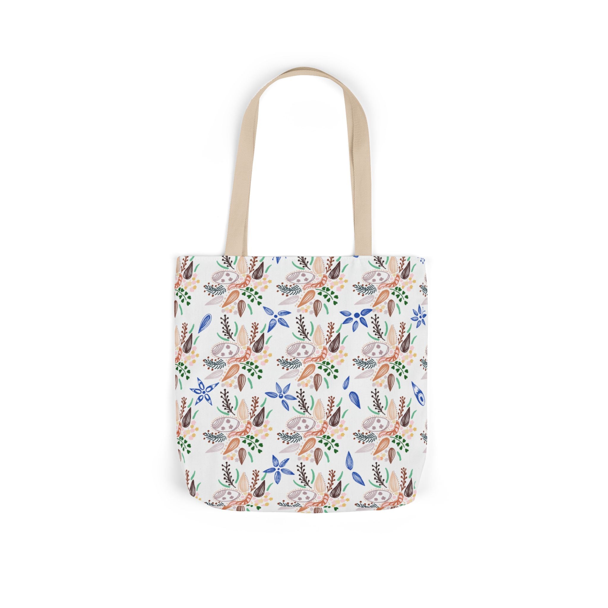 Baati Canvas Tote Bag – All-Over Print, 5 Strap Colours