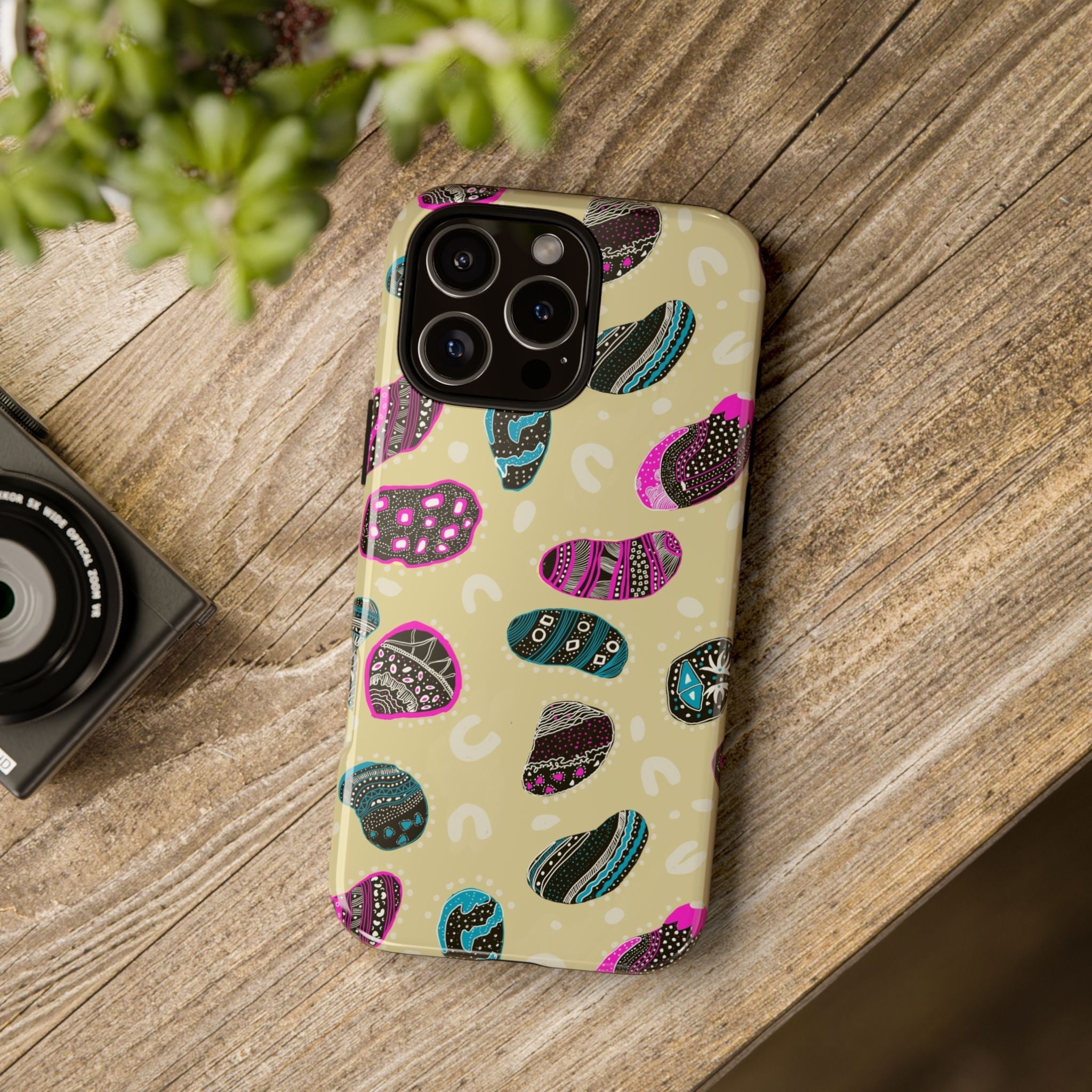 Modern Abstract Themed Tough Phone Cases Printify