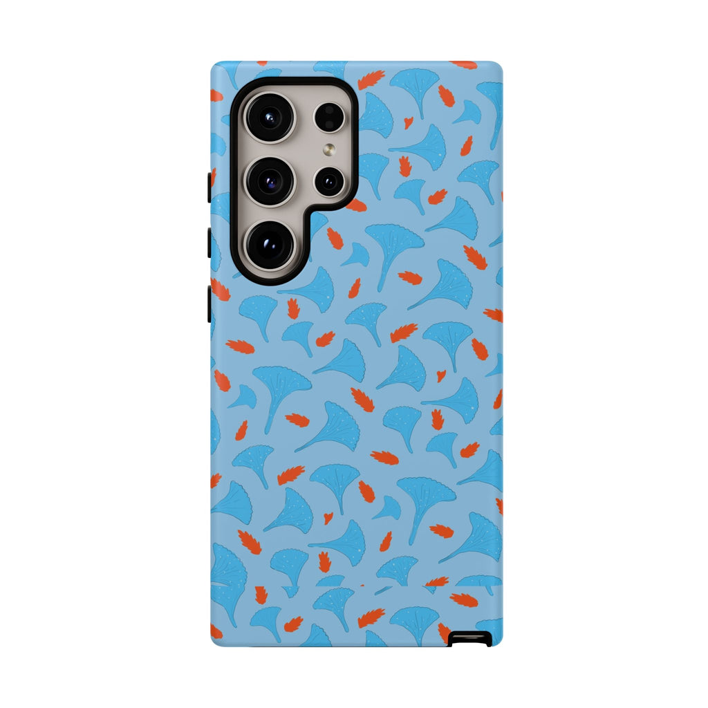 Blue Orange Odd Shape Themed Tough Cases Printify
