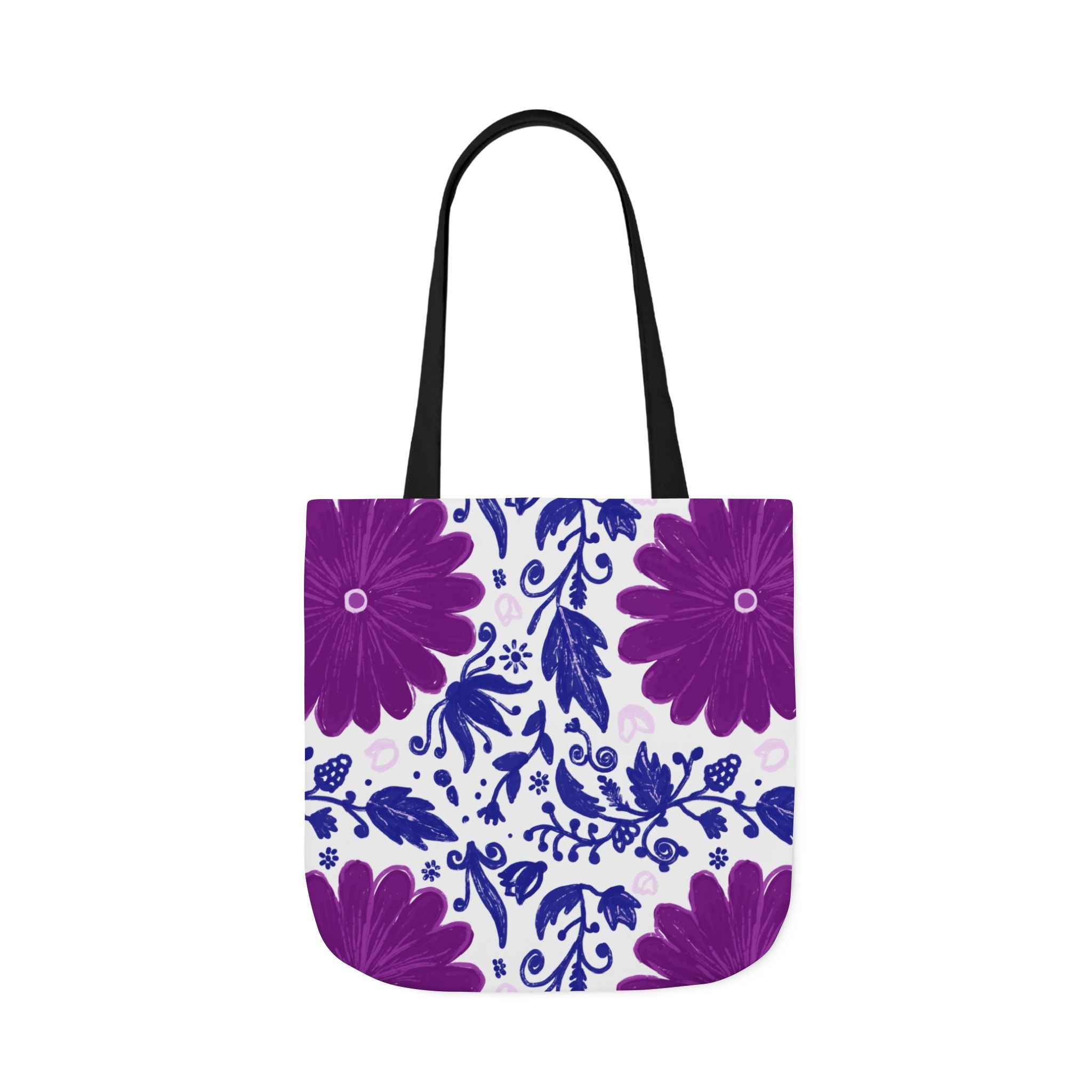 Buta Canvas Tote Bag – All-Over Print, 5 Strap Colours