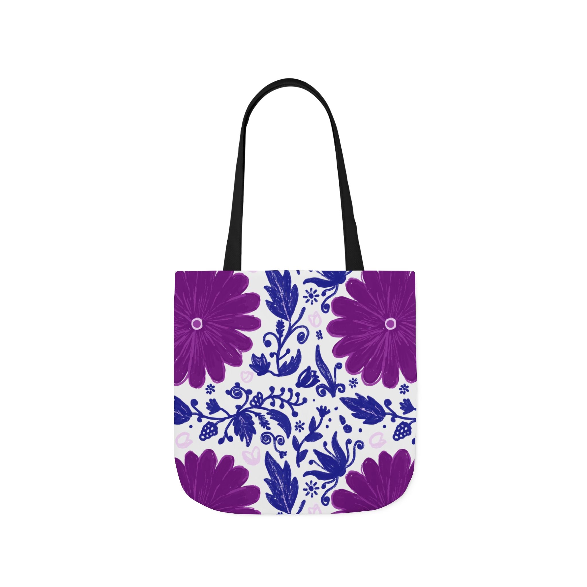 Buta Canvas Tote Bag – All-Over Print, 5 Strap Colours