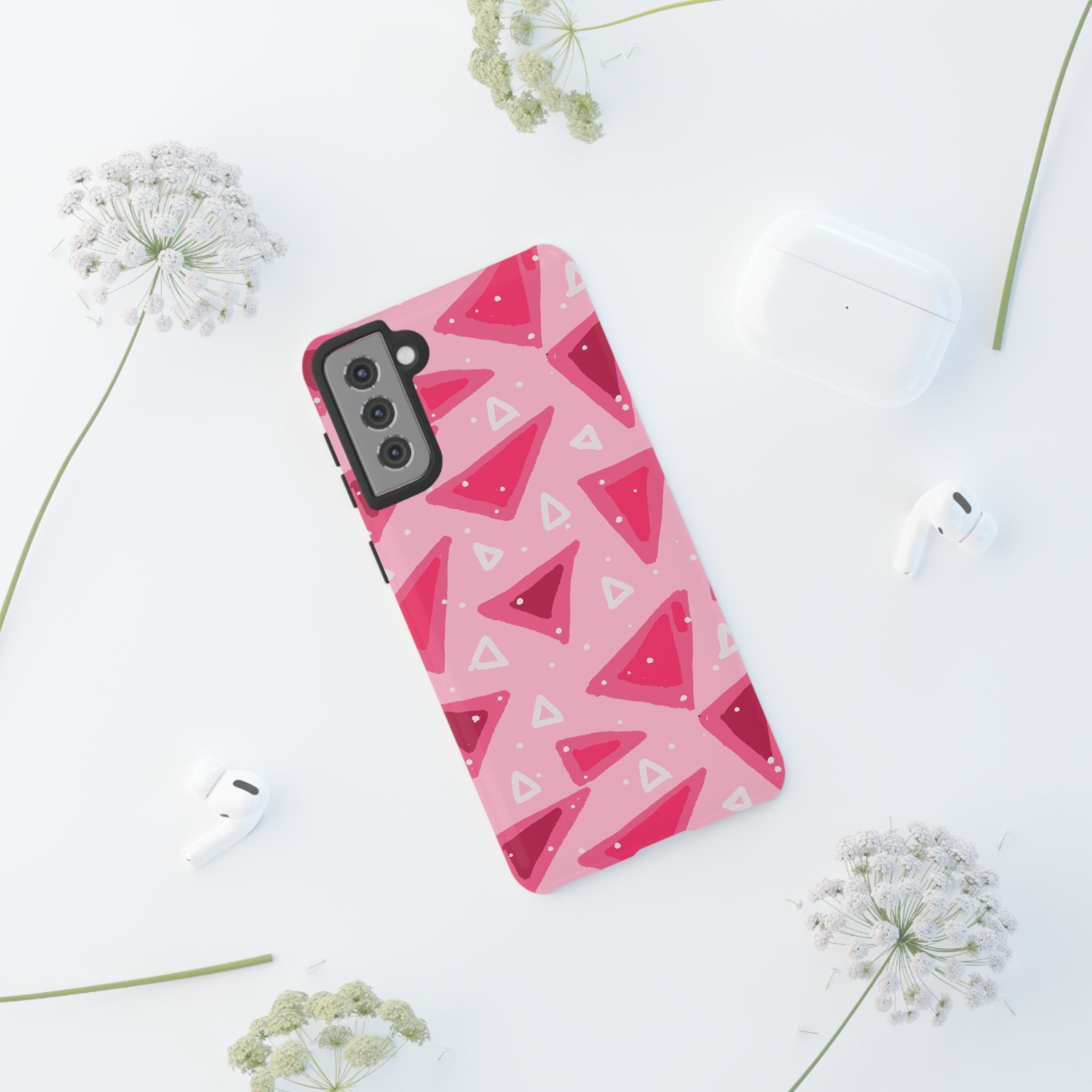 Geometric Shape Tough Cases- Hand Designed-Carry Original Art Printify