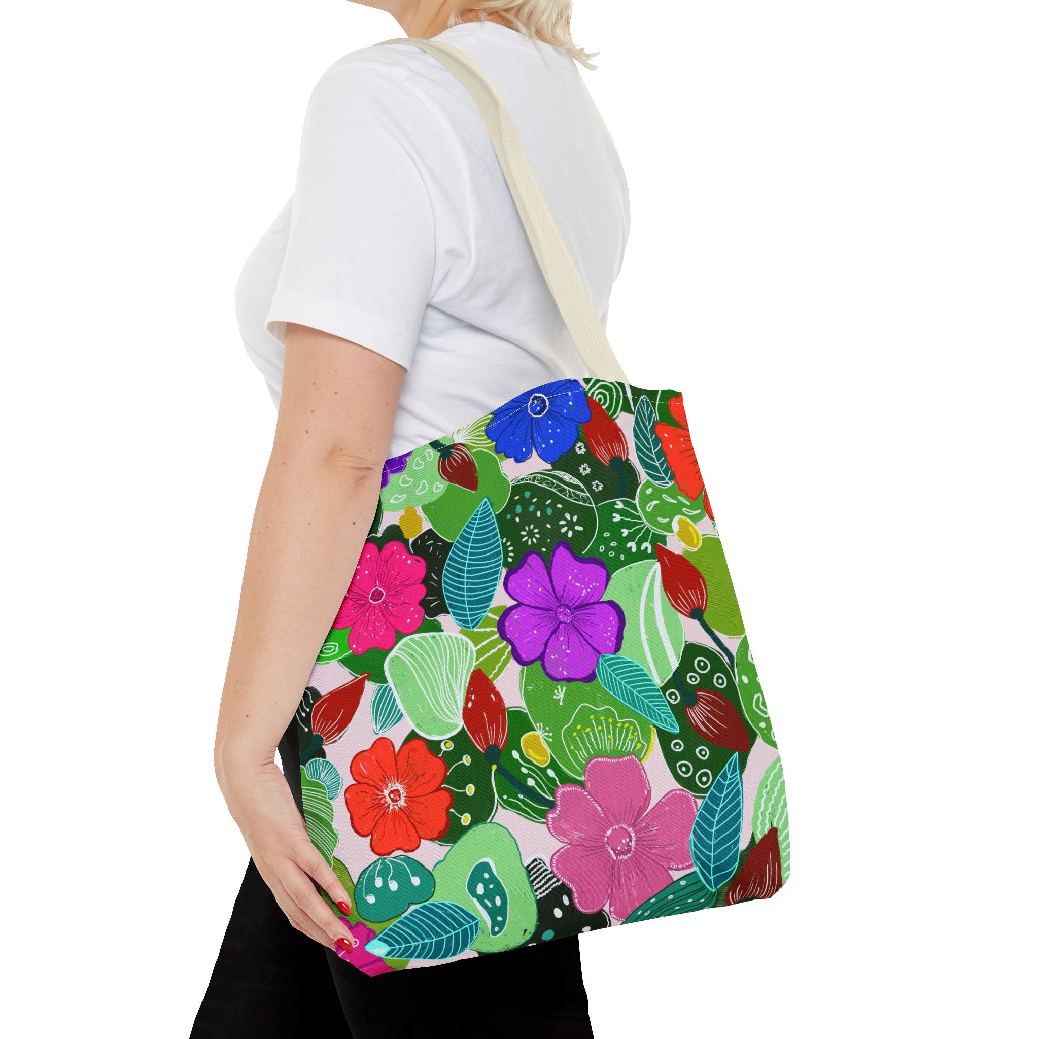 Multicolor Botanic Tote Bag