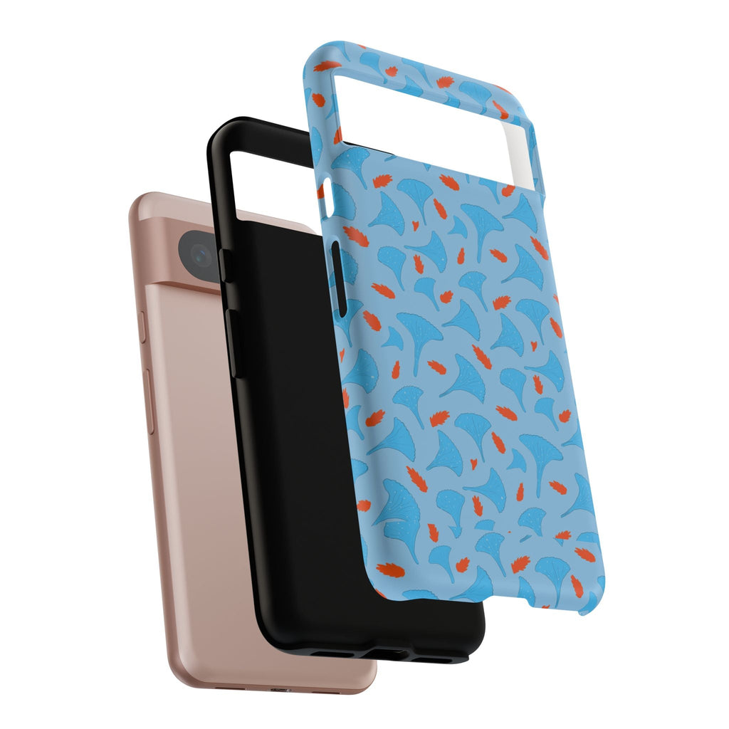 Blue Orange Odd Shape Themed Tough Cases Printify