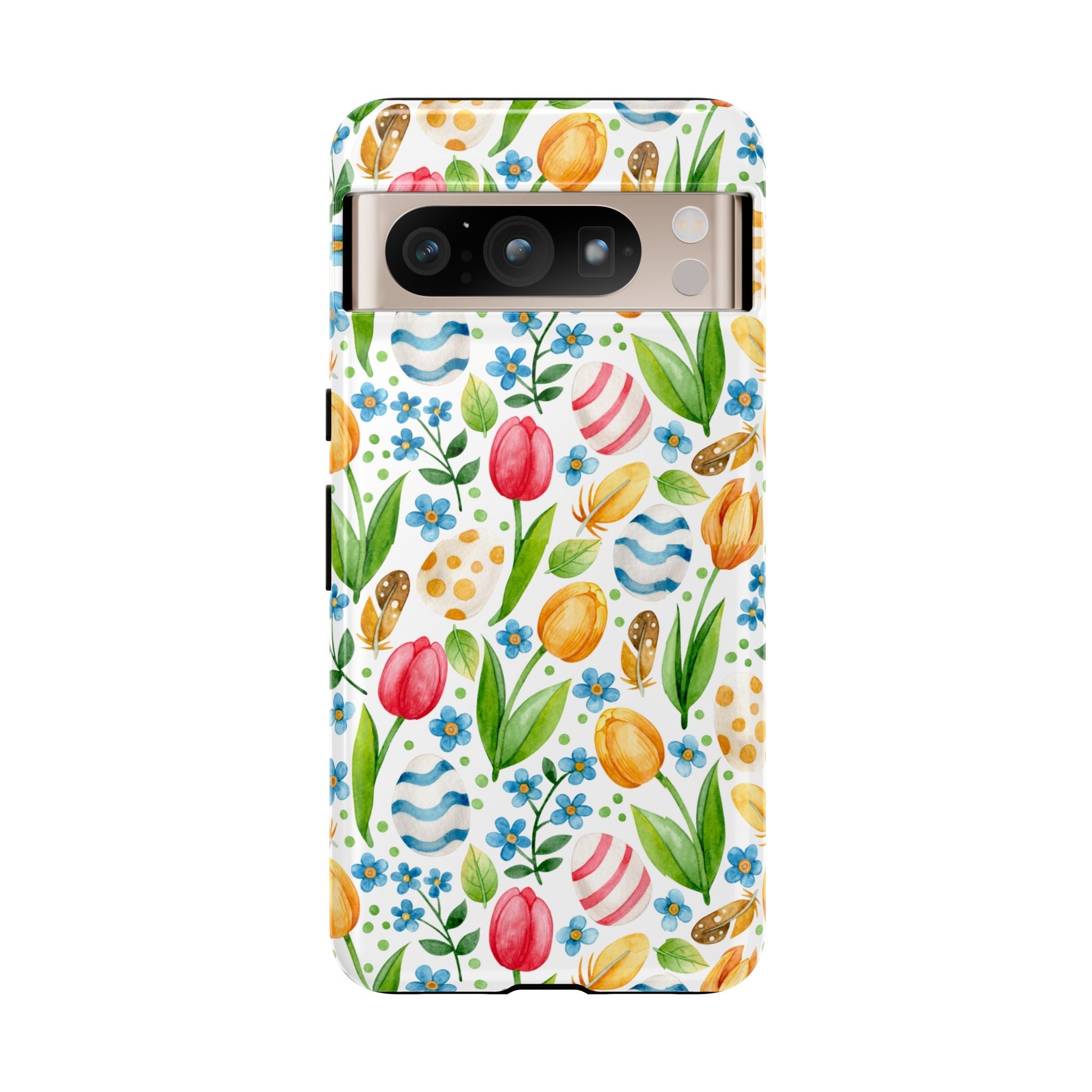 Cute Tulip Egg Theme Tough Cases Printify