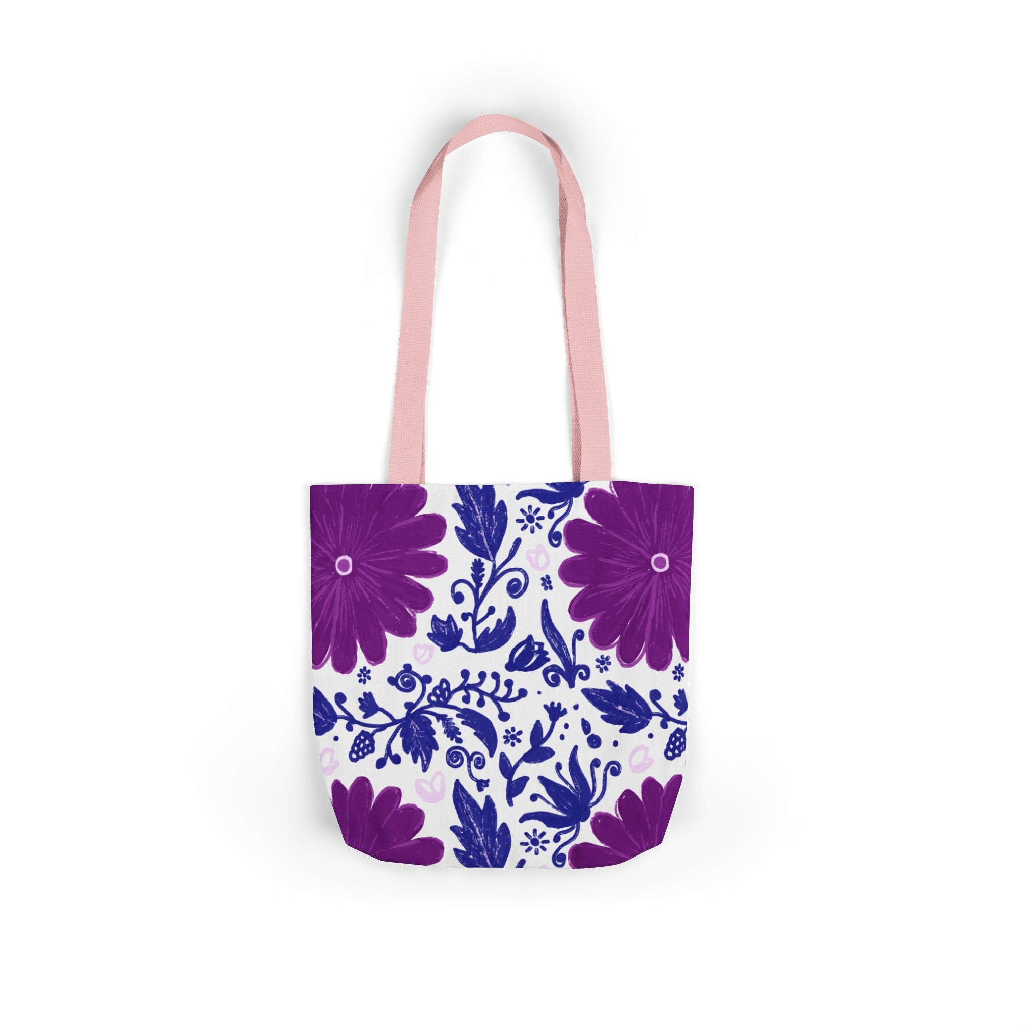 Buta Canvas Tote Bag – All-Over Print, 5 Strap Colours