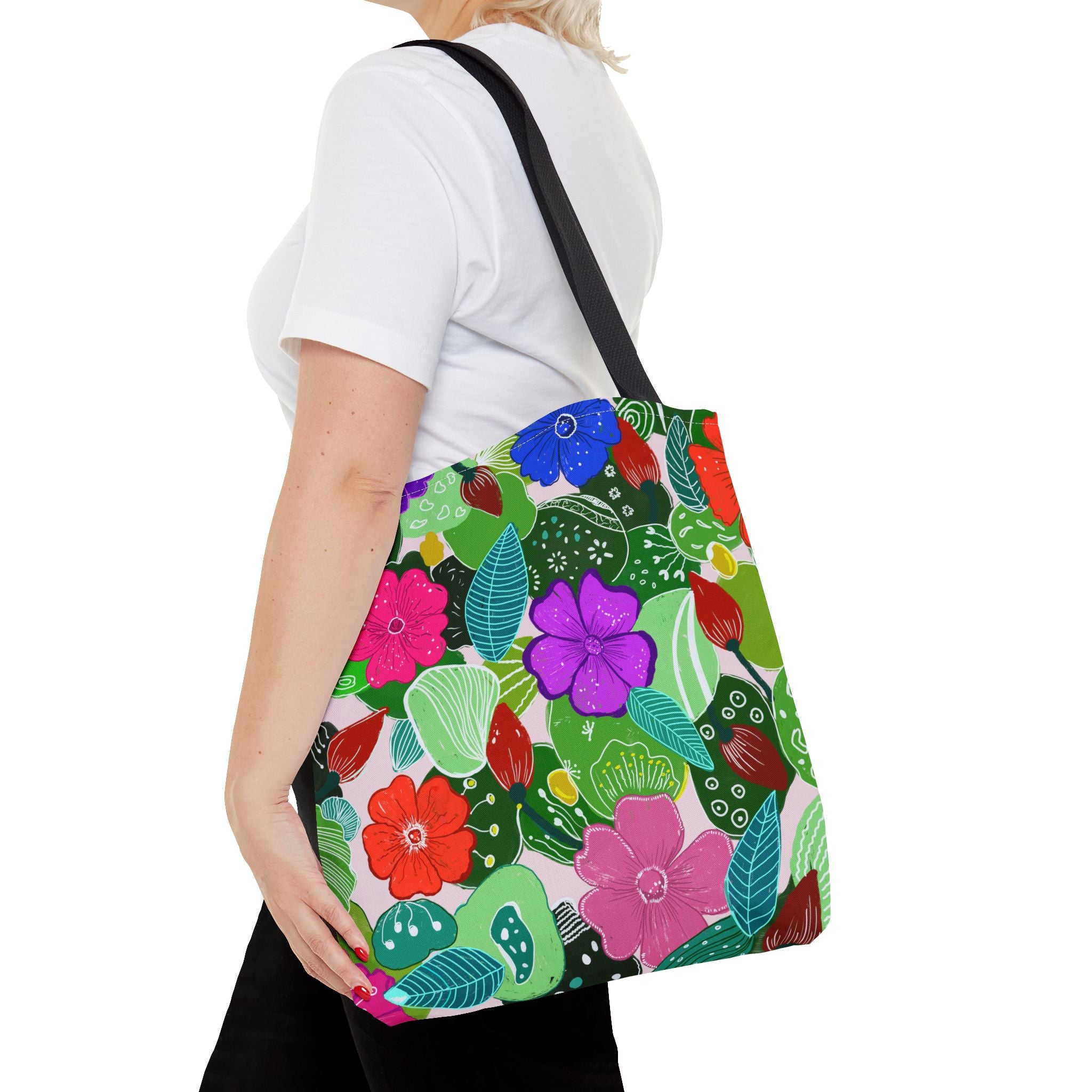Multicolor Botanic Tote Bag